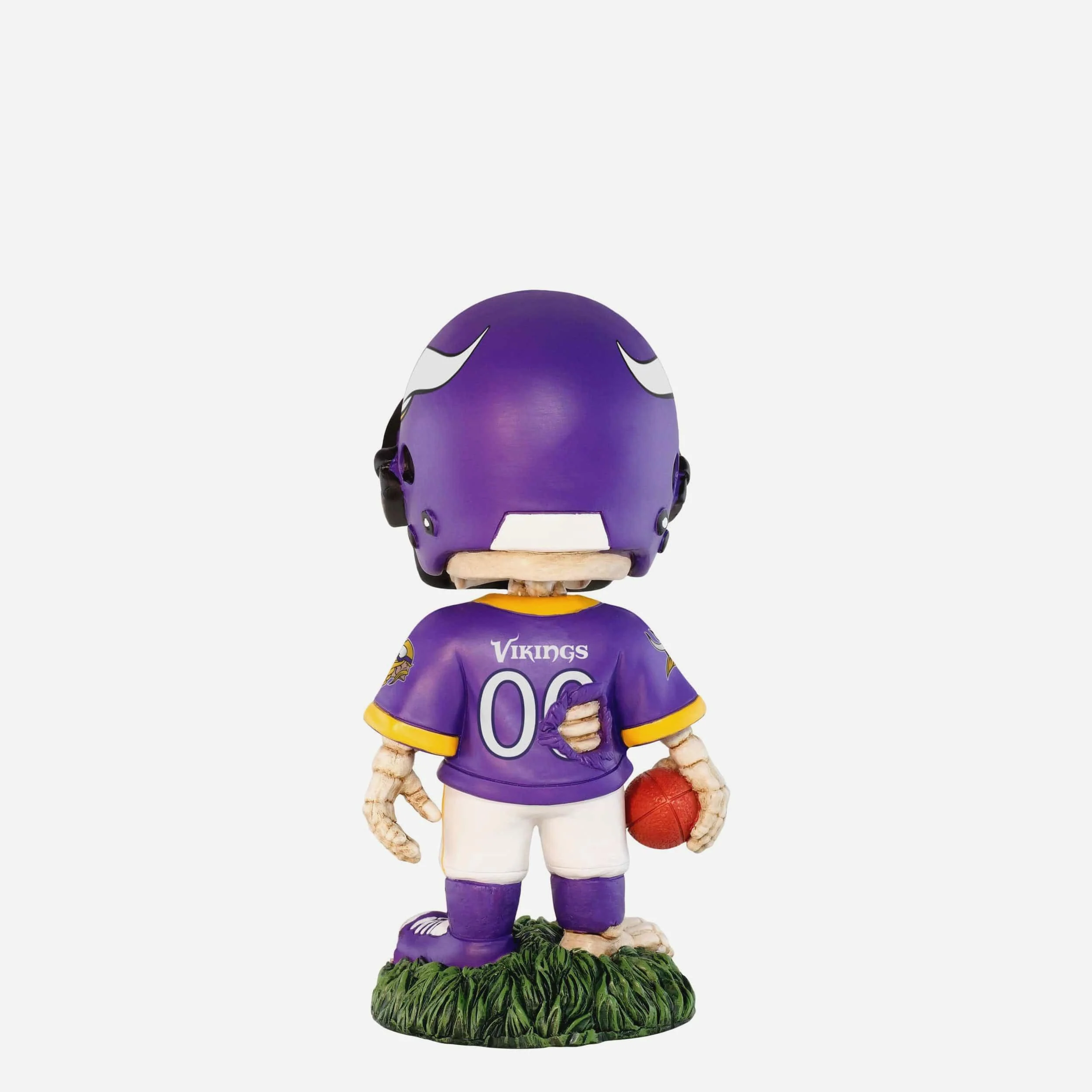 Minnesota Vikings Team Skull Mini Bobblehead - Image 5
