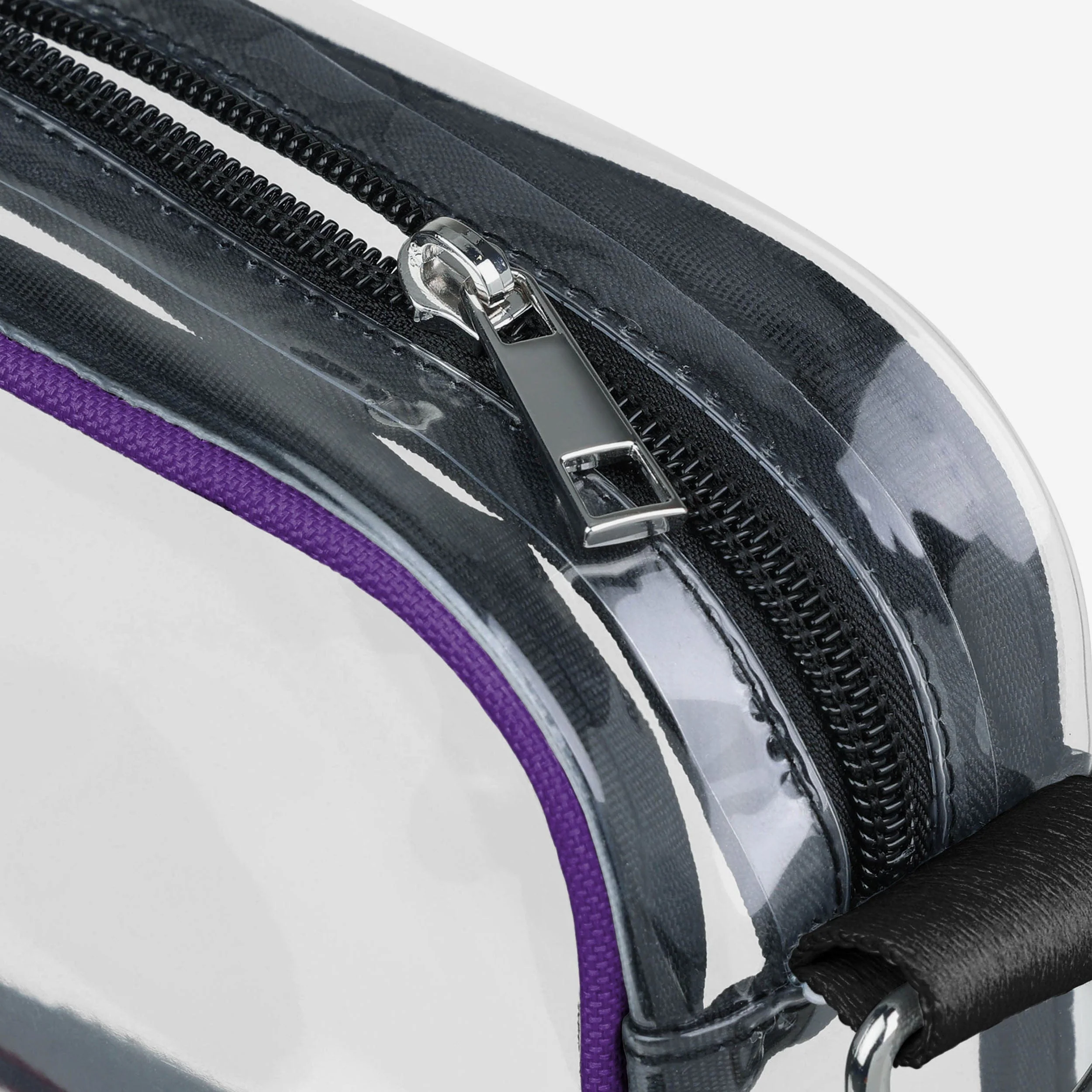 Minnesota Vikings Team Stripe Clear Crossbody Bag - Image 4
