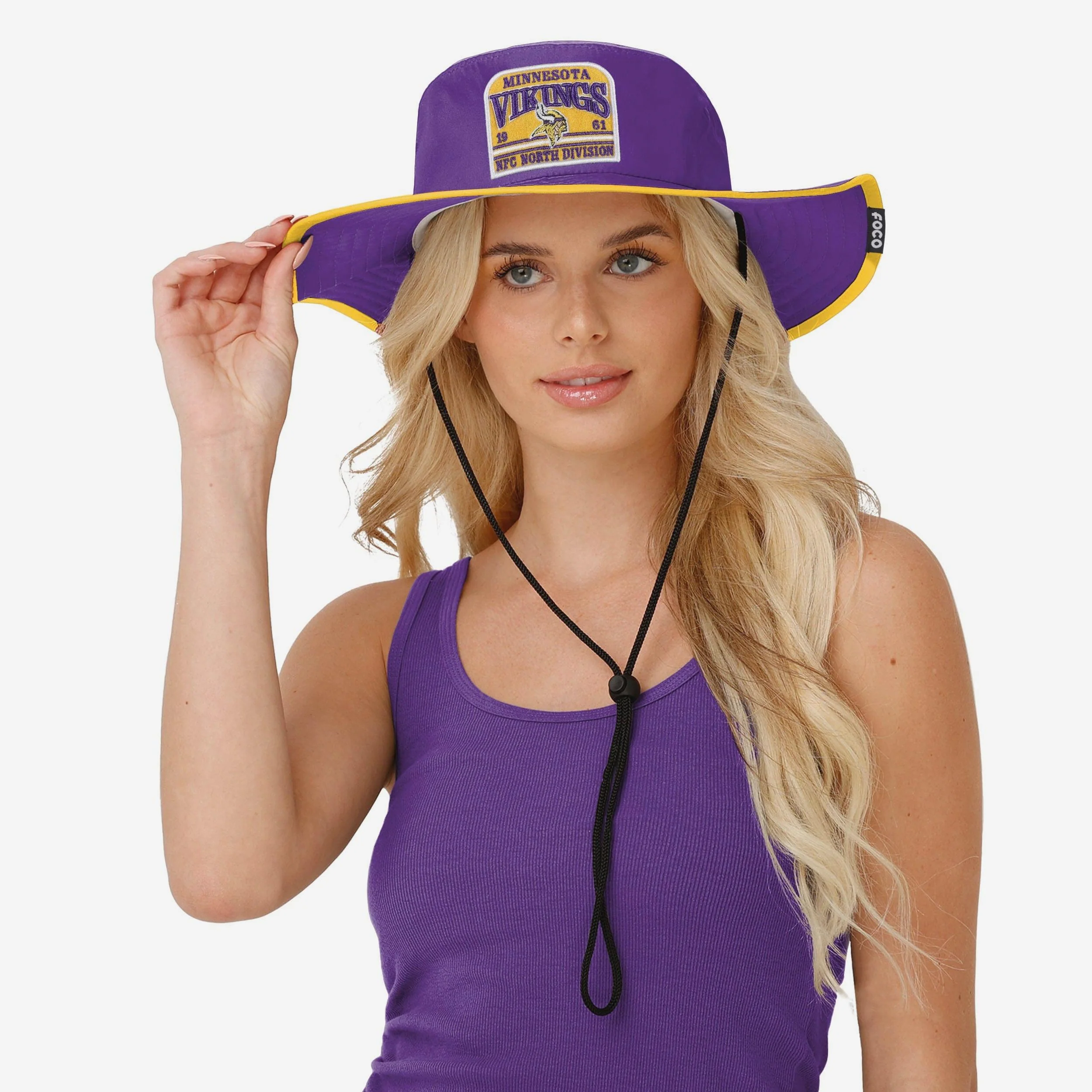 Minnesota Vikings Truckstop Patch Boonie Hat - Image 2