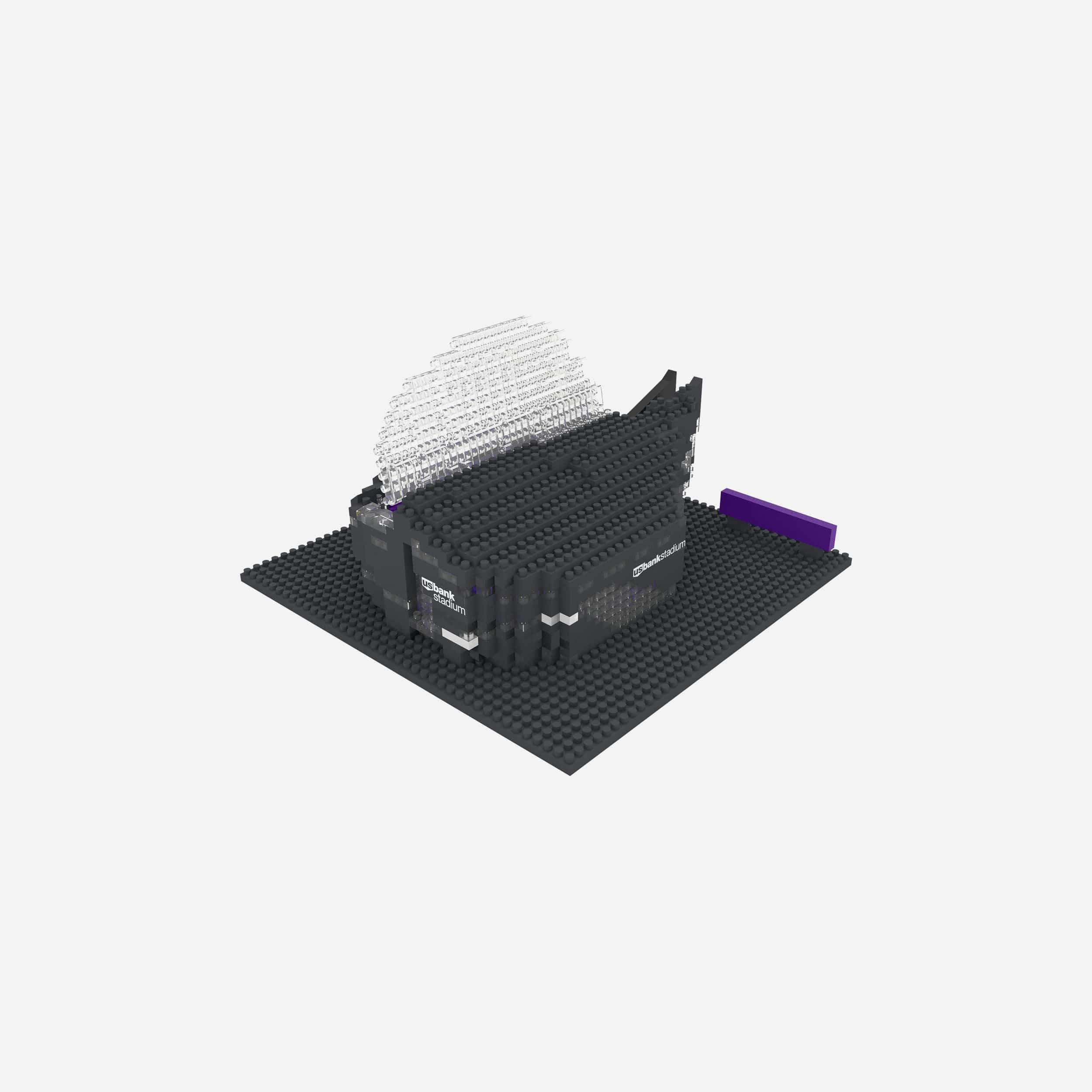 Minnesota Vikings US Bank Mini BRXLZ Stadium - Image 2