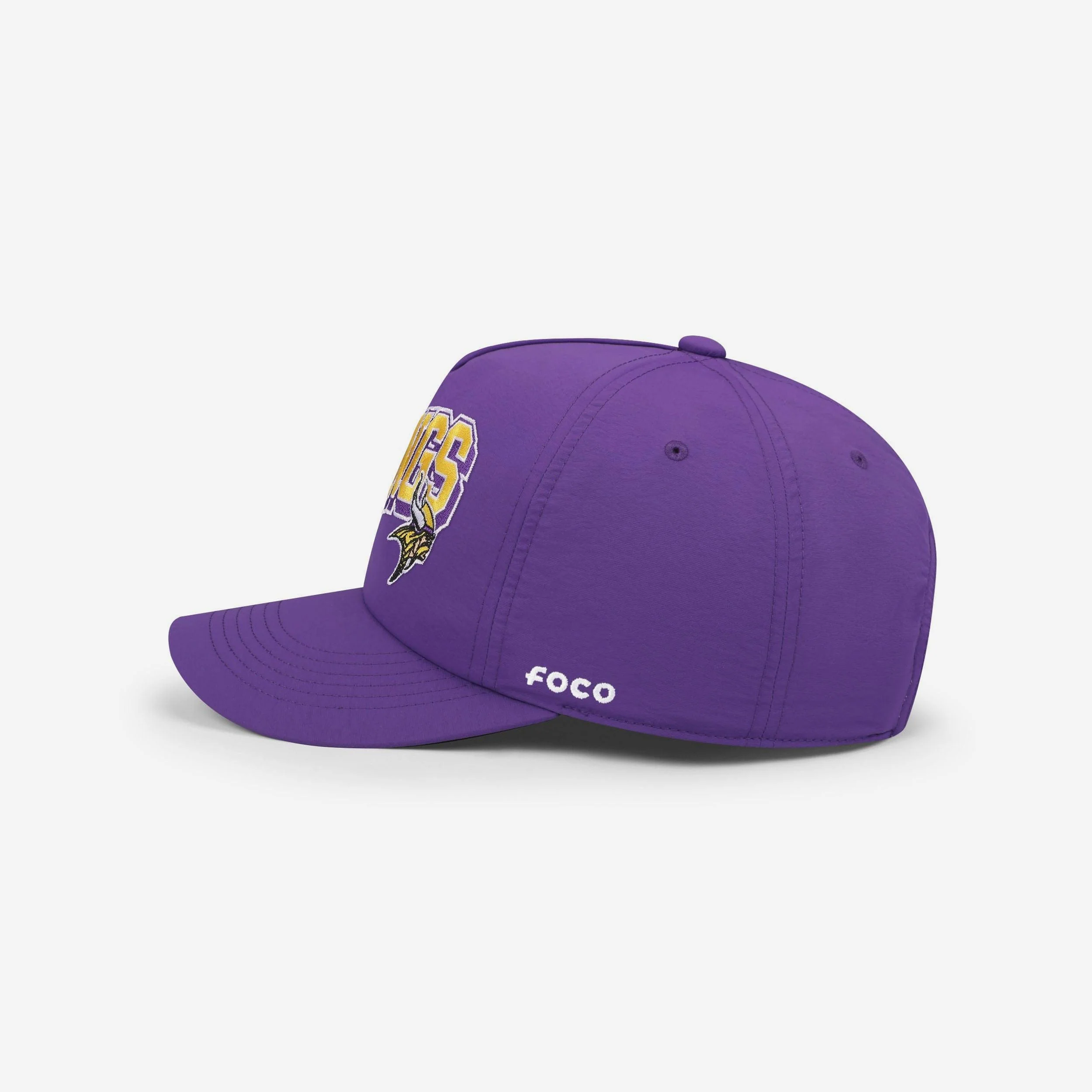 Minnesota Vikings Wavy Wordmark Poly Marquee RF Cap - Image 2