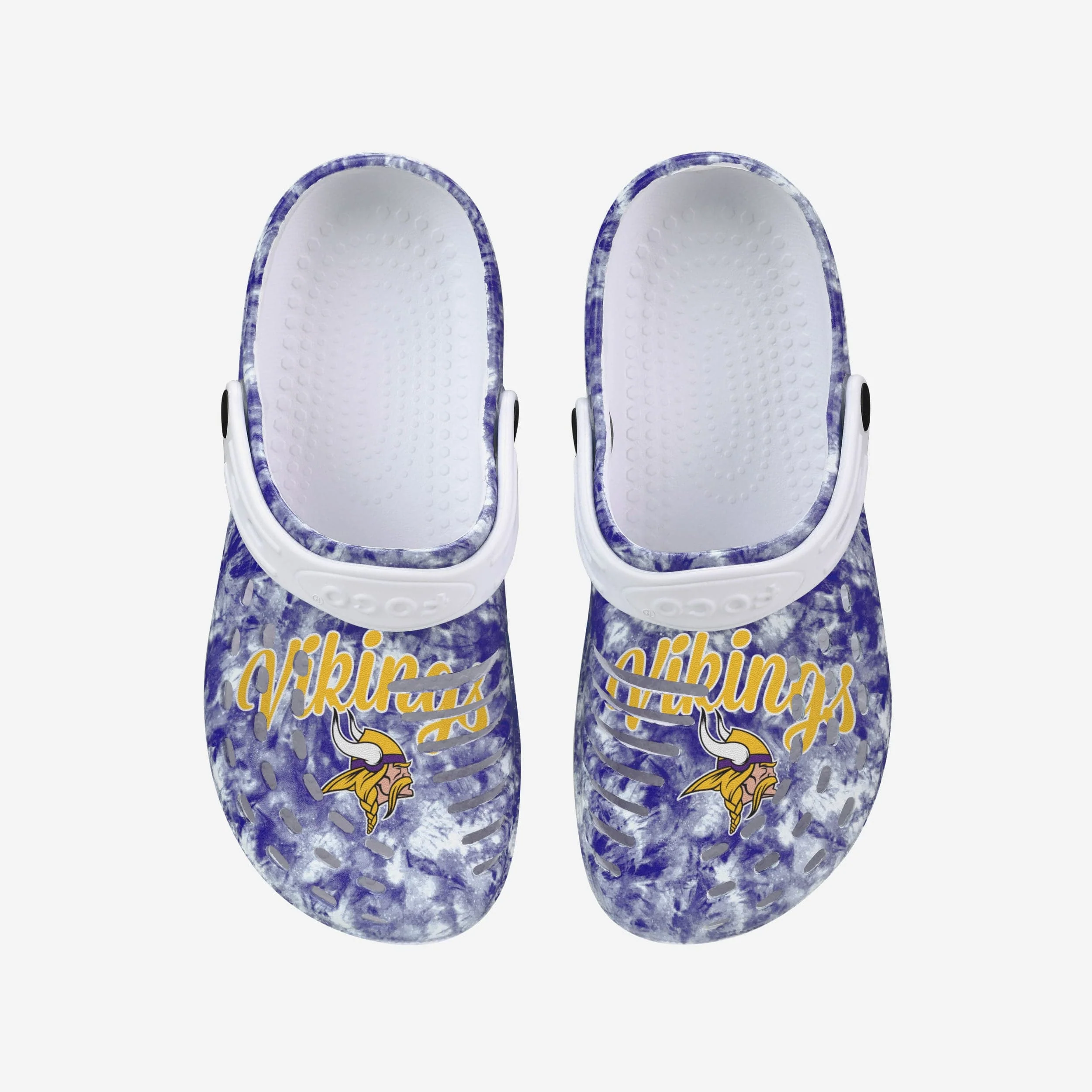 Minnesota Vikings Womens Cloudie Clog With Strap - Image 4