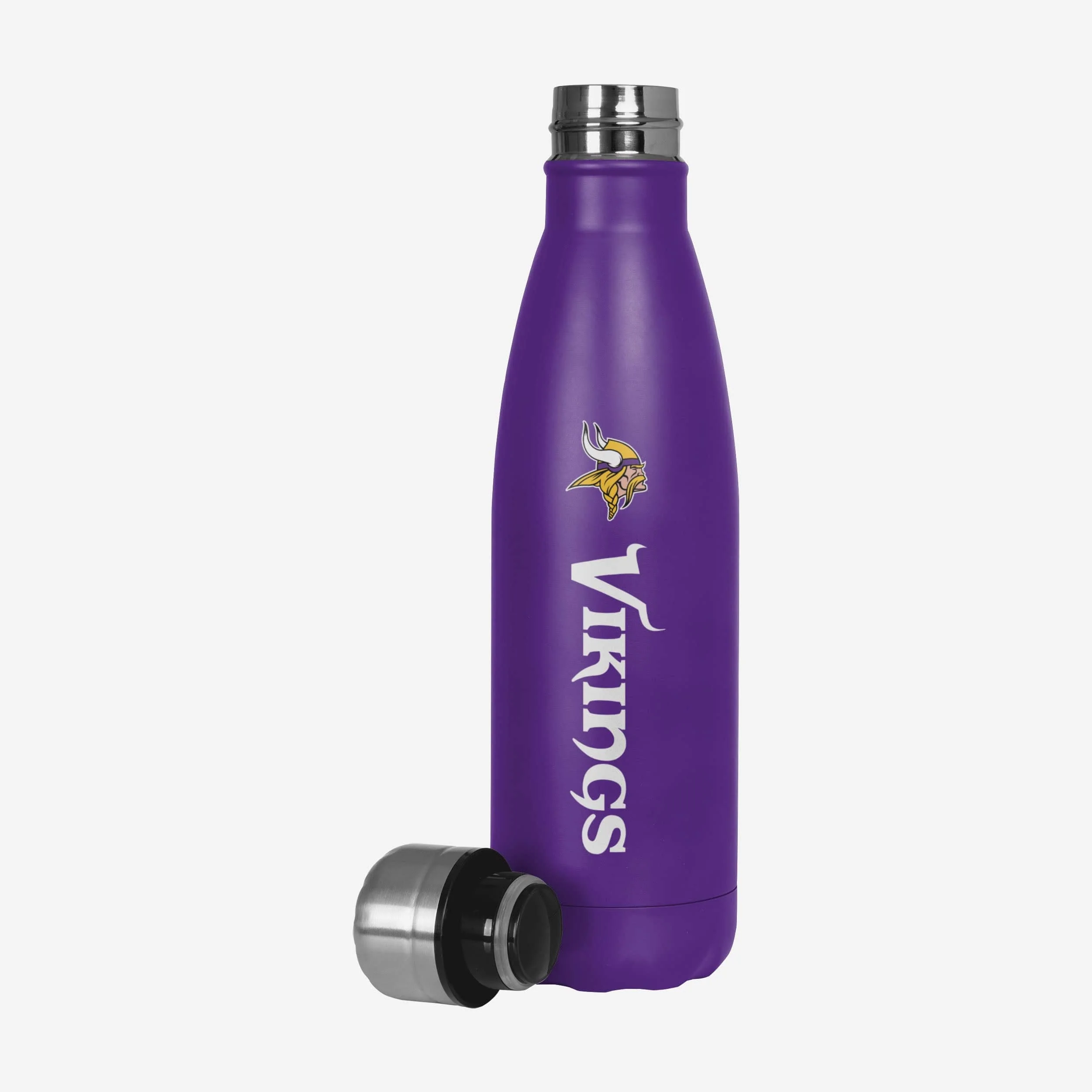 Minnesota Vikings Wordmark Chill Water Bottle - Image 2