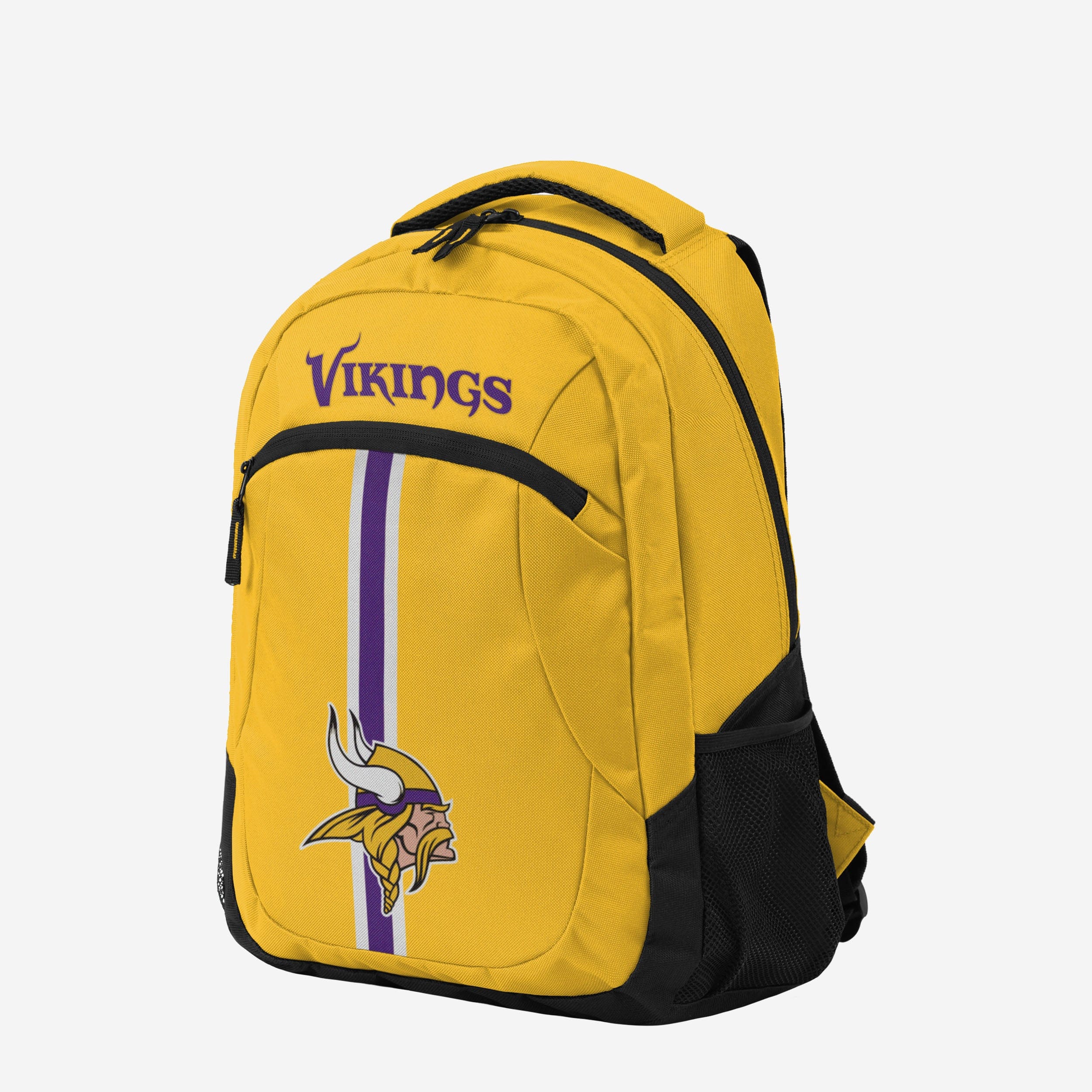 Minnesota Vikings Yellow Alternate Color Action Backpack - Image 2