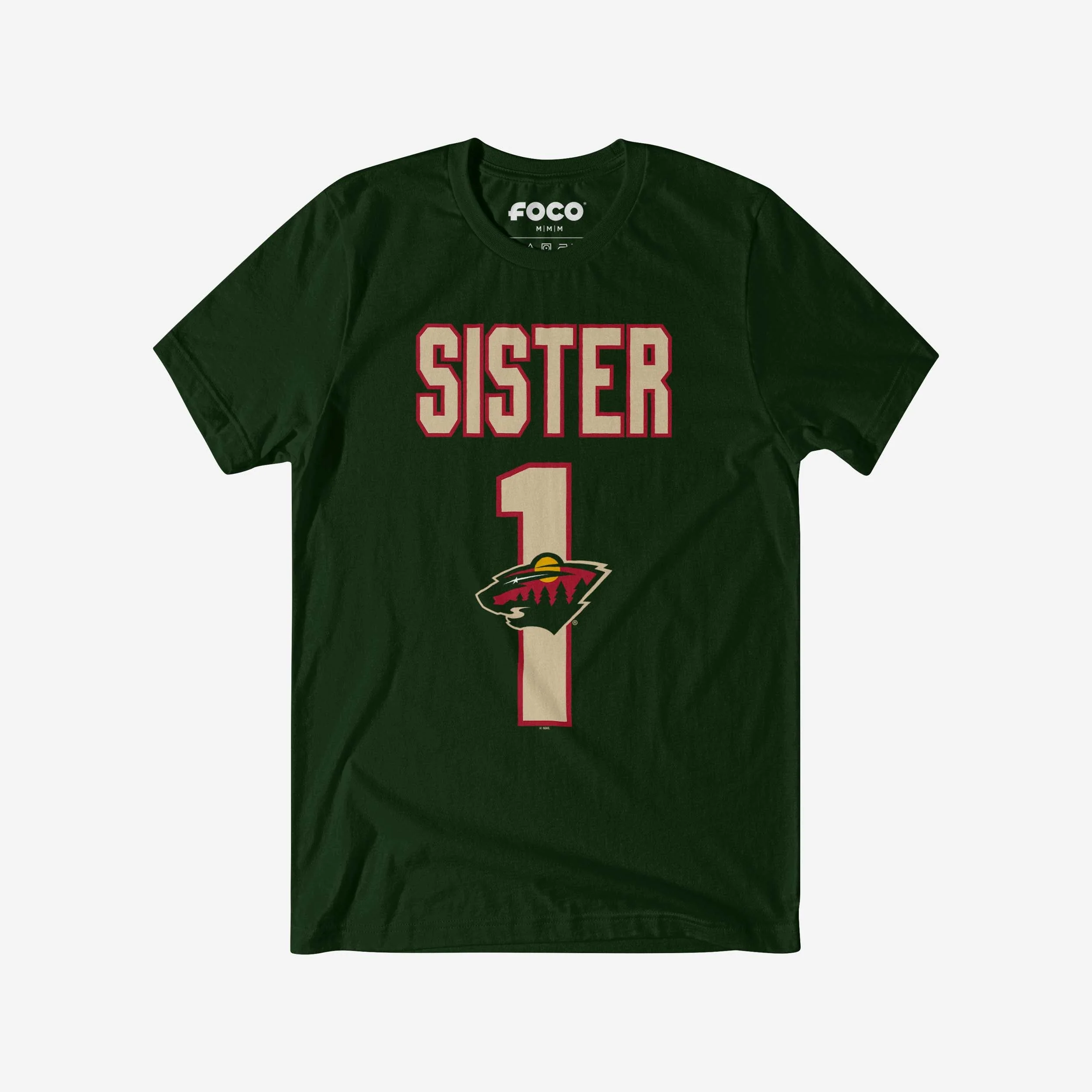 Minnesota Wild Number 1 Sister T-Shirt