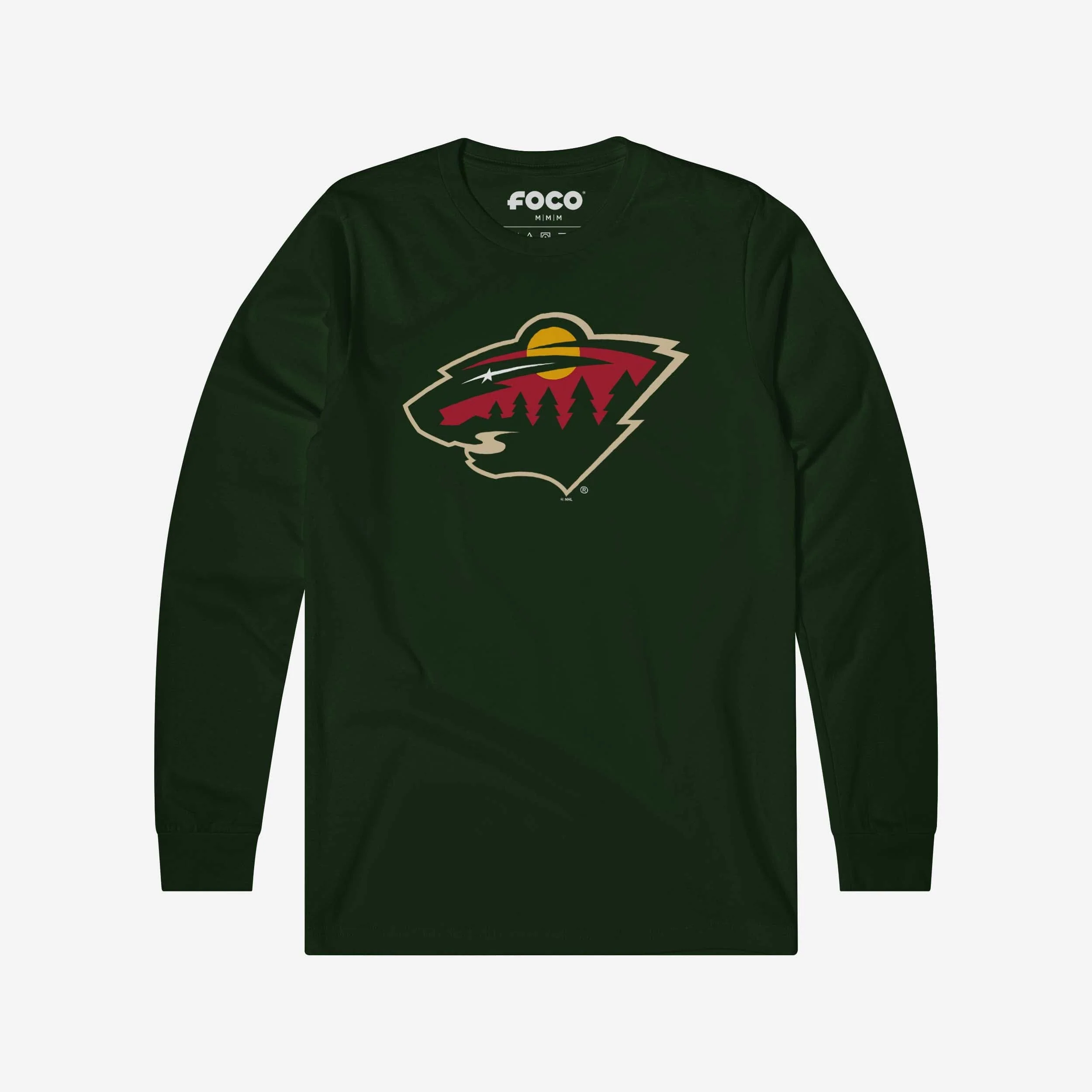 Minnesota Wild Primary Logo Long Sleeve T-Shirt