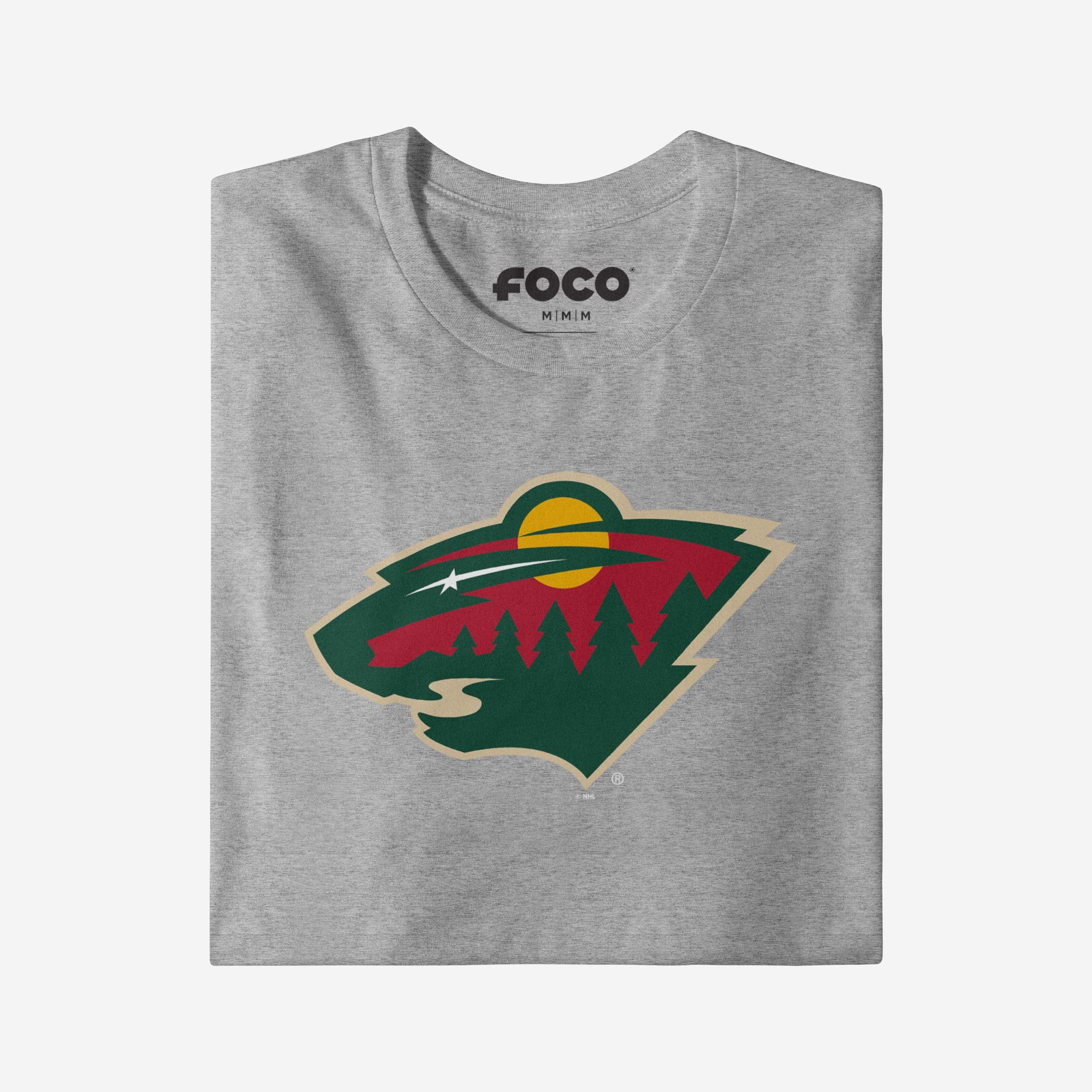Minnesota Wild Primary Logo Long Sleeve T-Shirt - Image 6