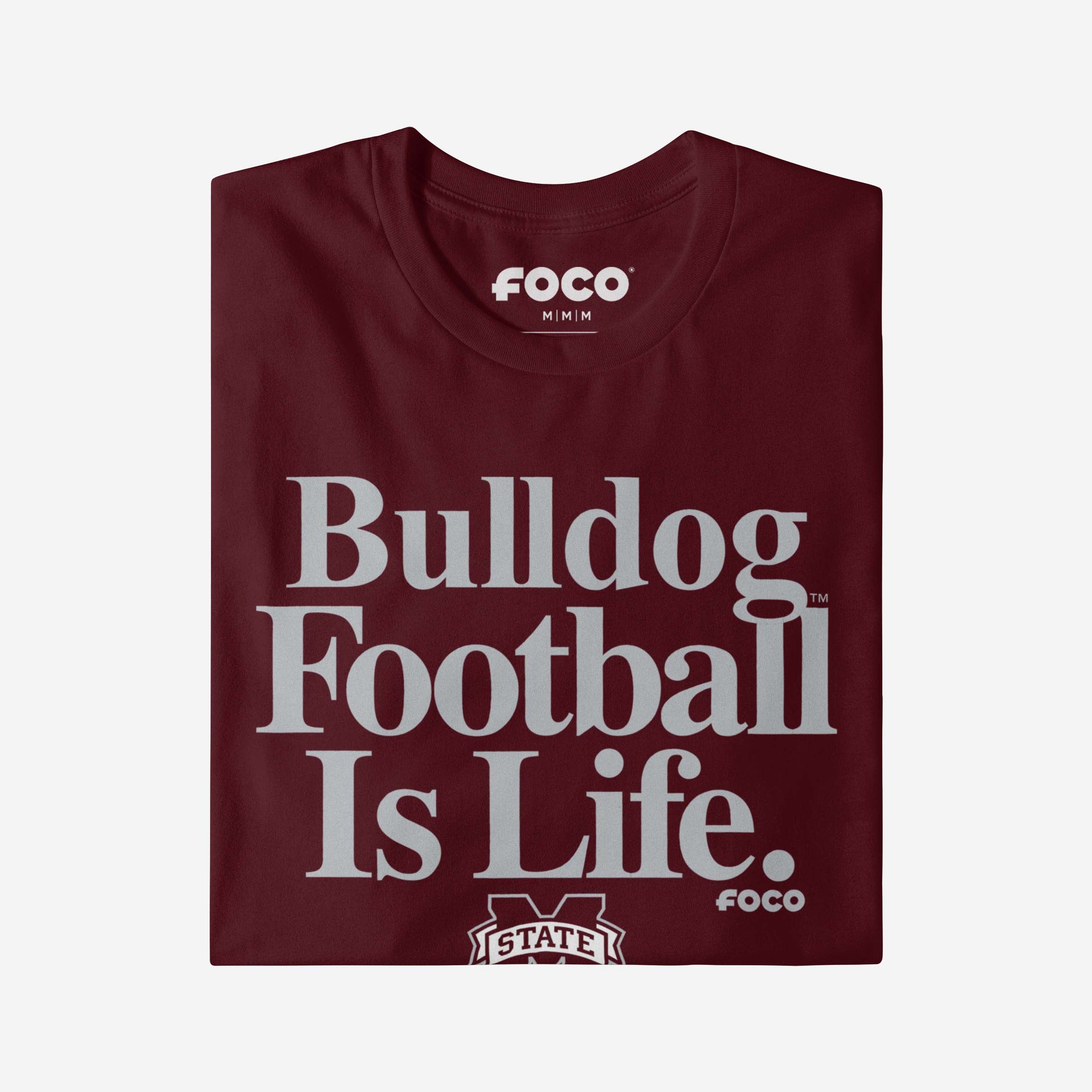 Mississippi State Bulldogs Football is Life T-Shirt - Image 4