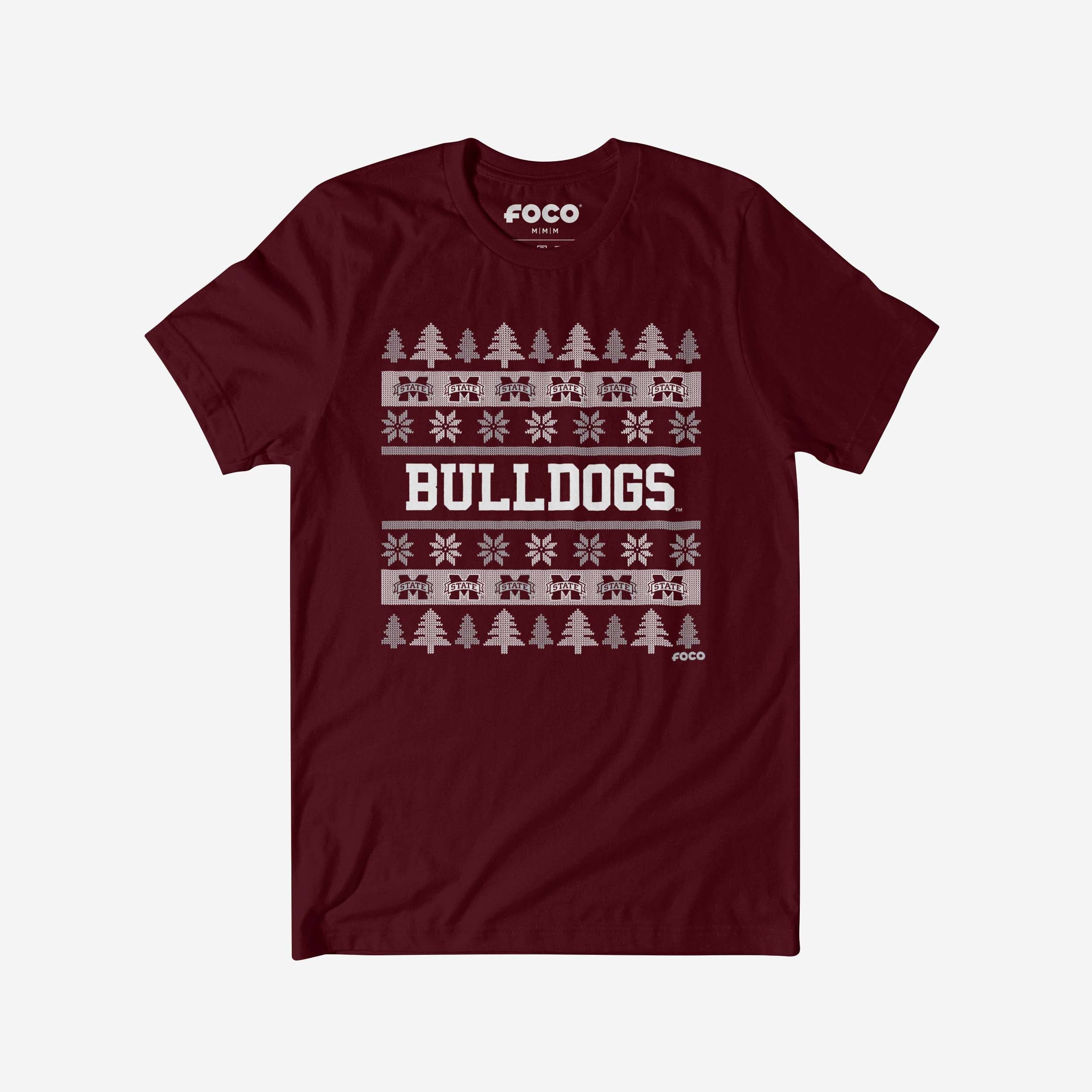 Mississippi State Bulldogs Holiday Sweater T-Shirt