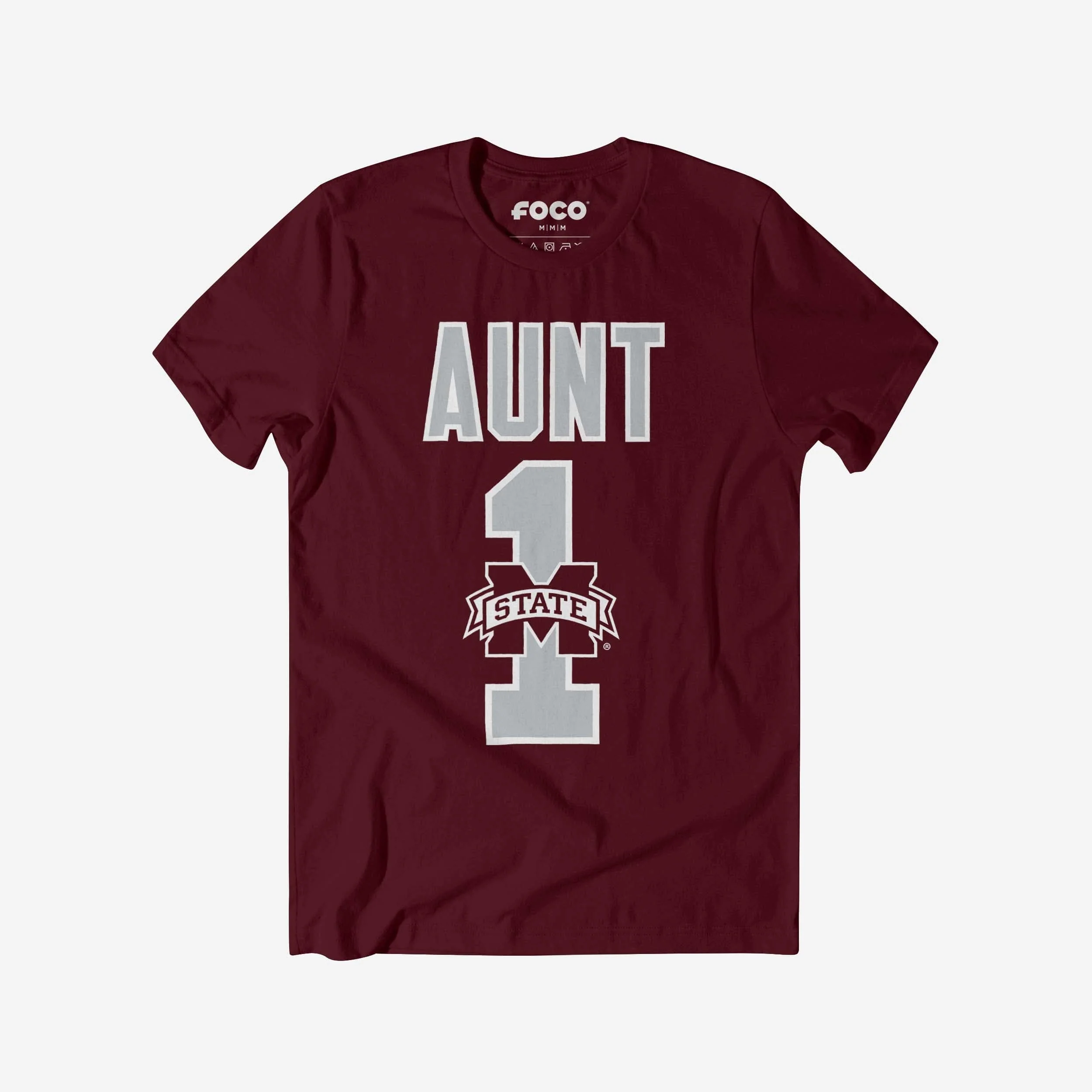 Mississippi State Bulldogs Number 1 Aunt T-Shirt