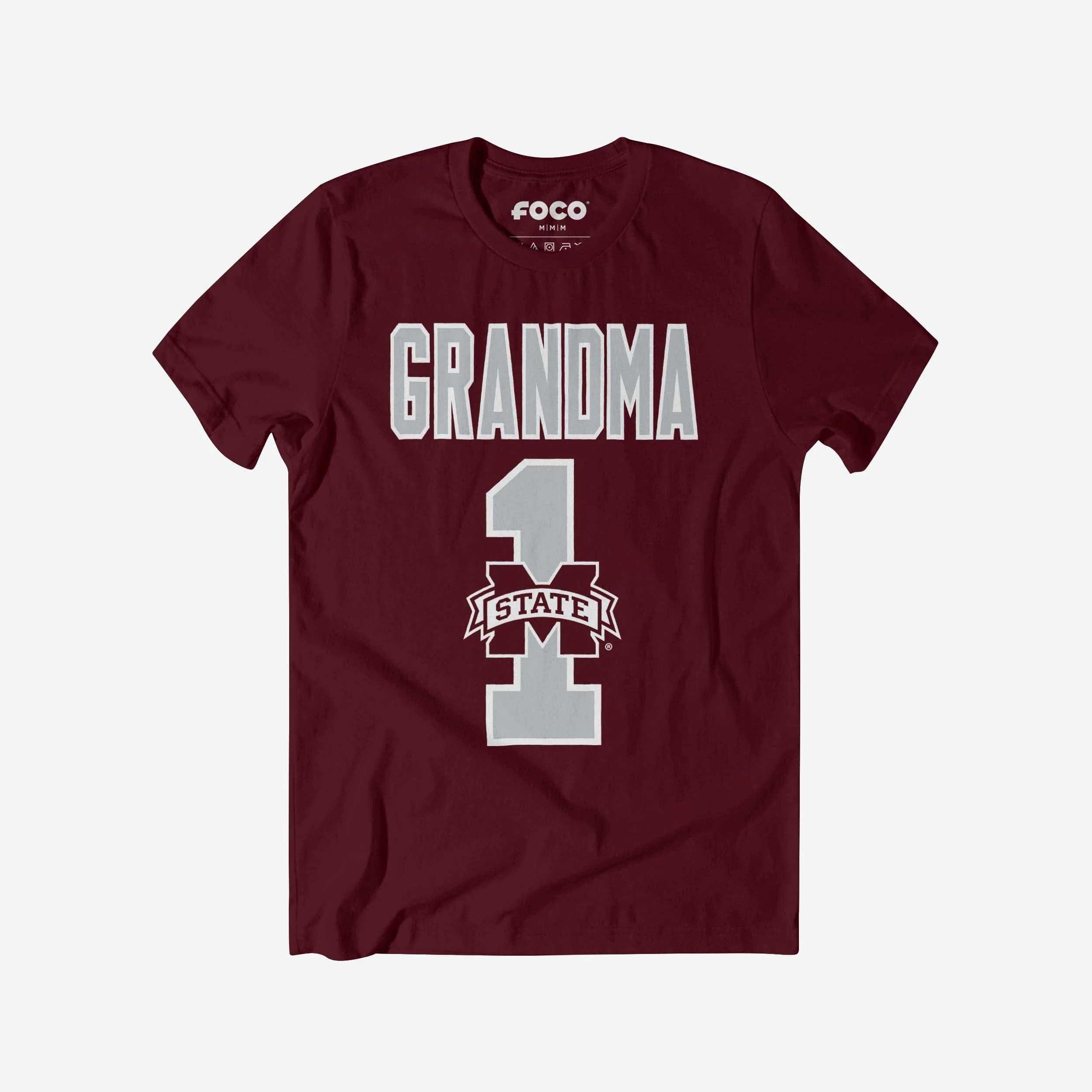 Mississippi State Bulldogs Number 1 Grandma T-Shirt