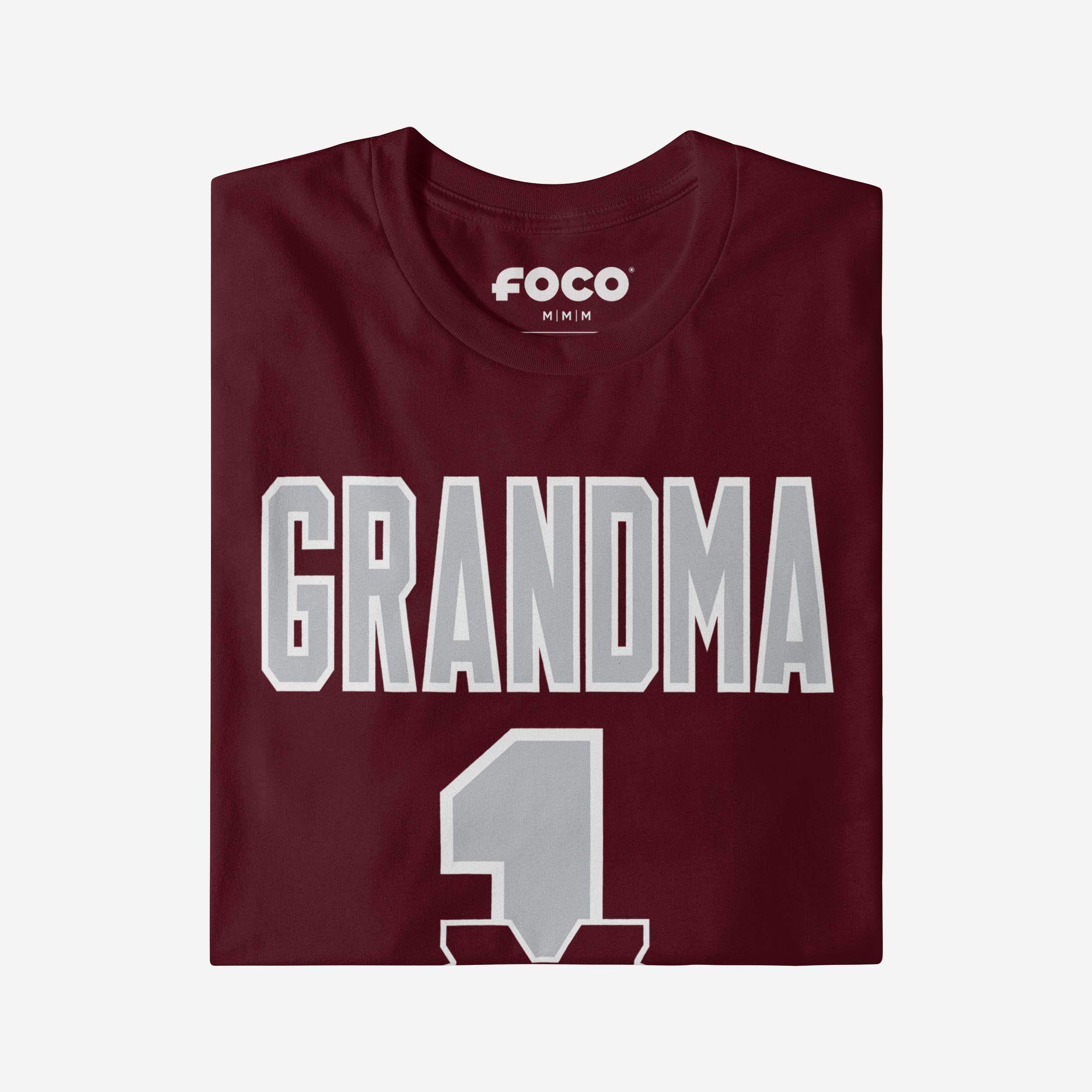 Mississippi State Bulldogs Number 1 Grandma T-Shirt - Image 3