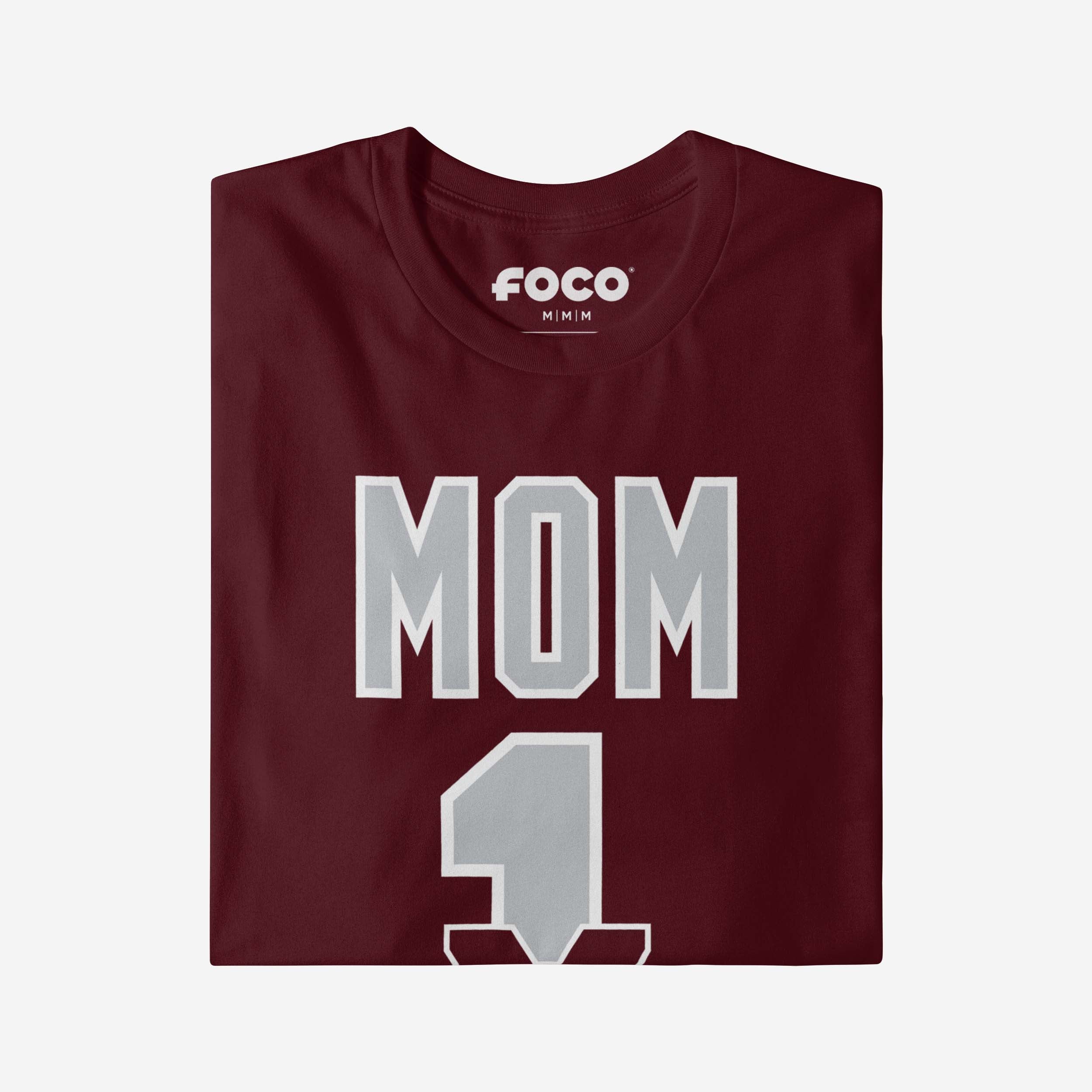Mississippi State Bulldogs Number 1 Mom T-Shirt - Image 4