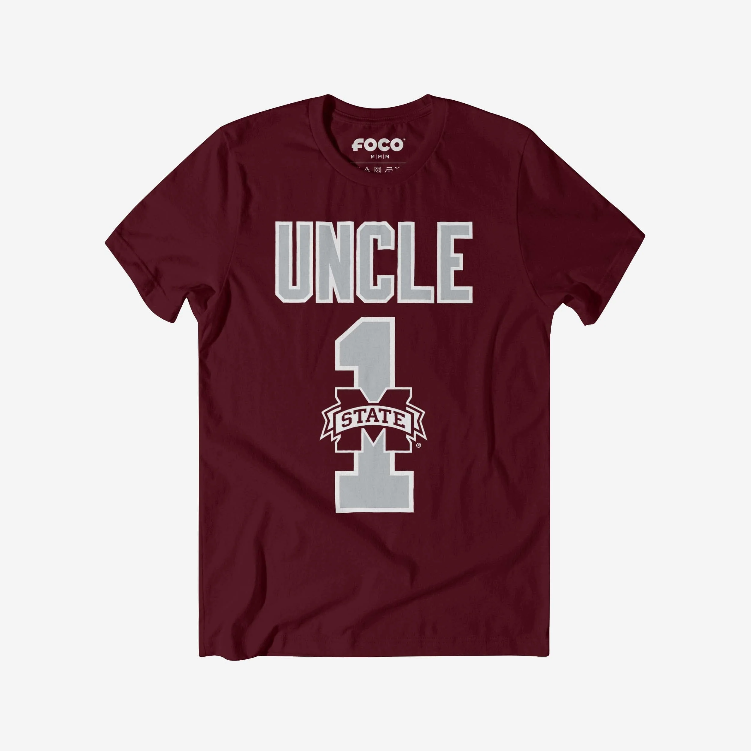 Mississippi State Bulldogs Number 1 Uncle T-Shirt