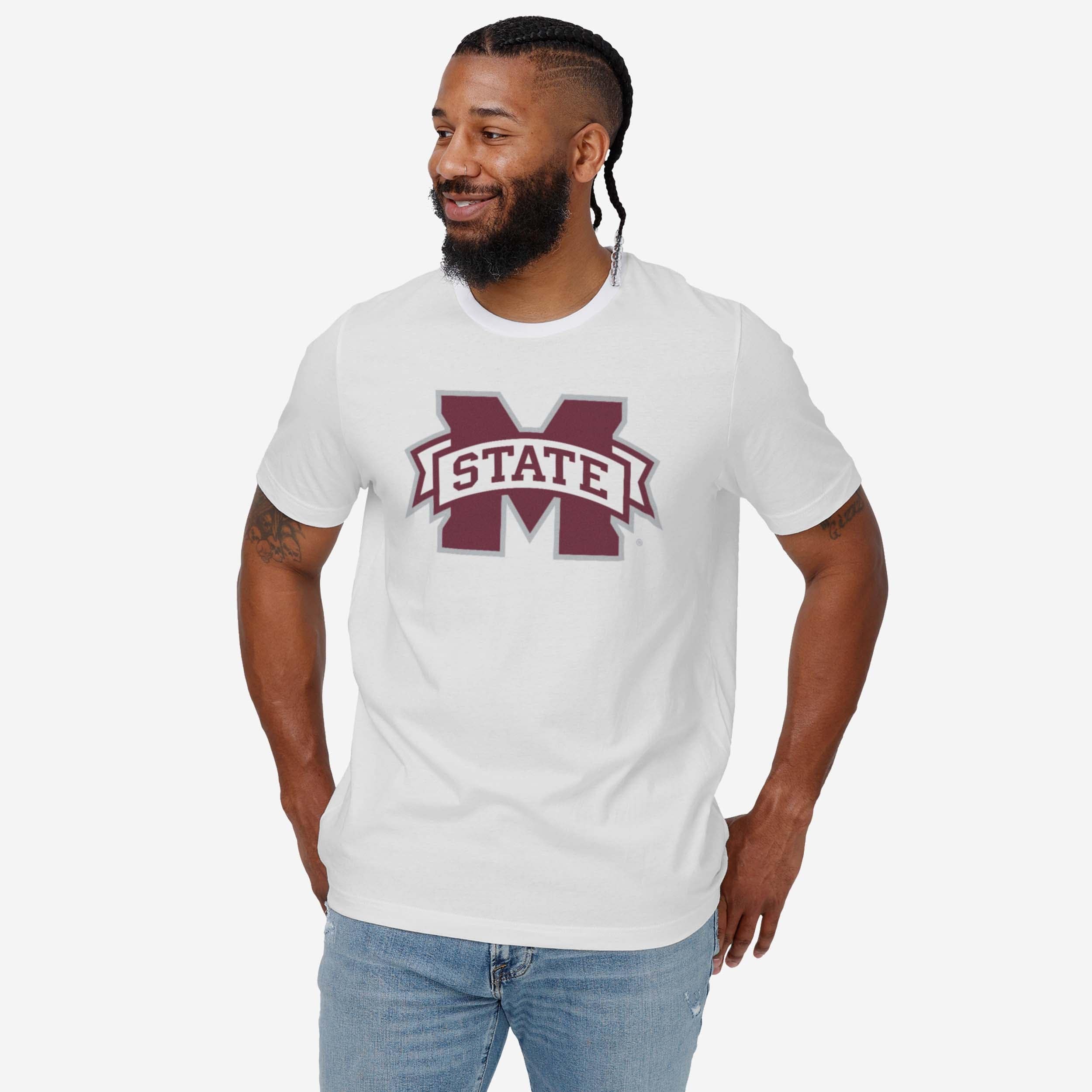 Mississippi State Bulldogs Primary Logo T-Shirt - Image 14