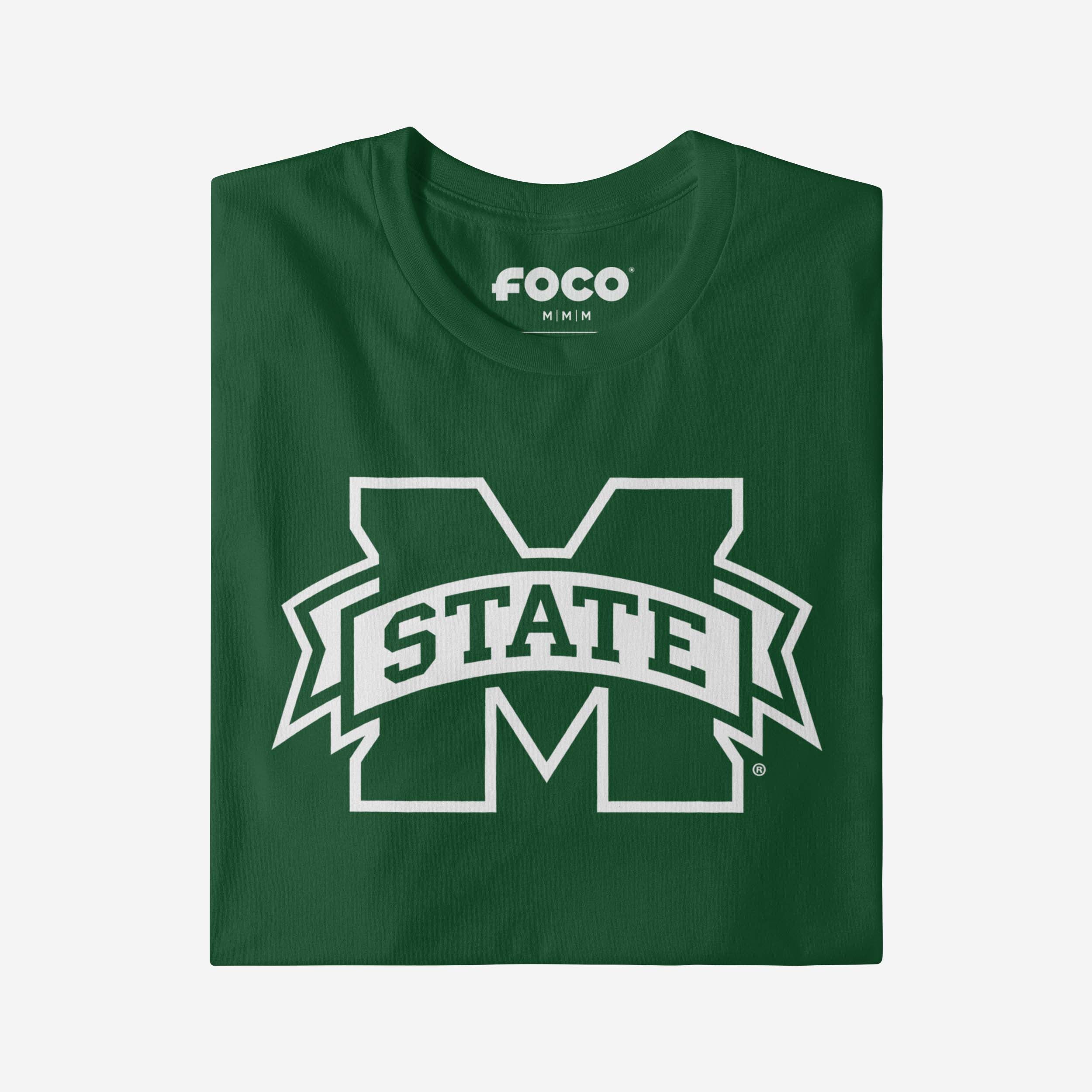 Mississippi State Bulldogs White Logo T-Shirt - Image 3