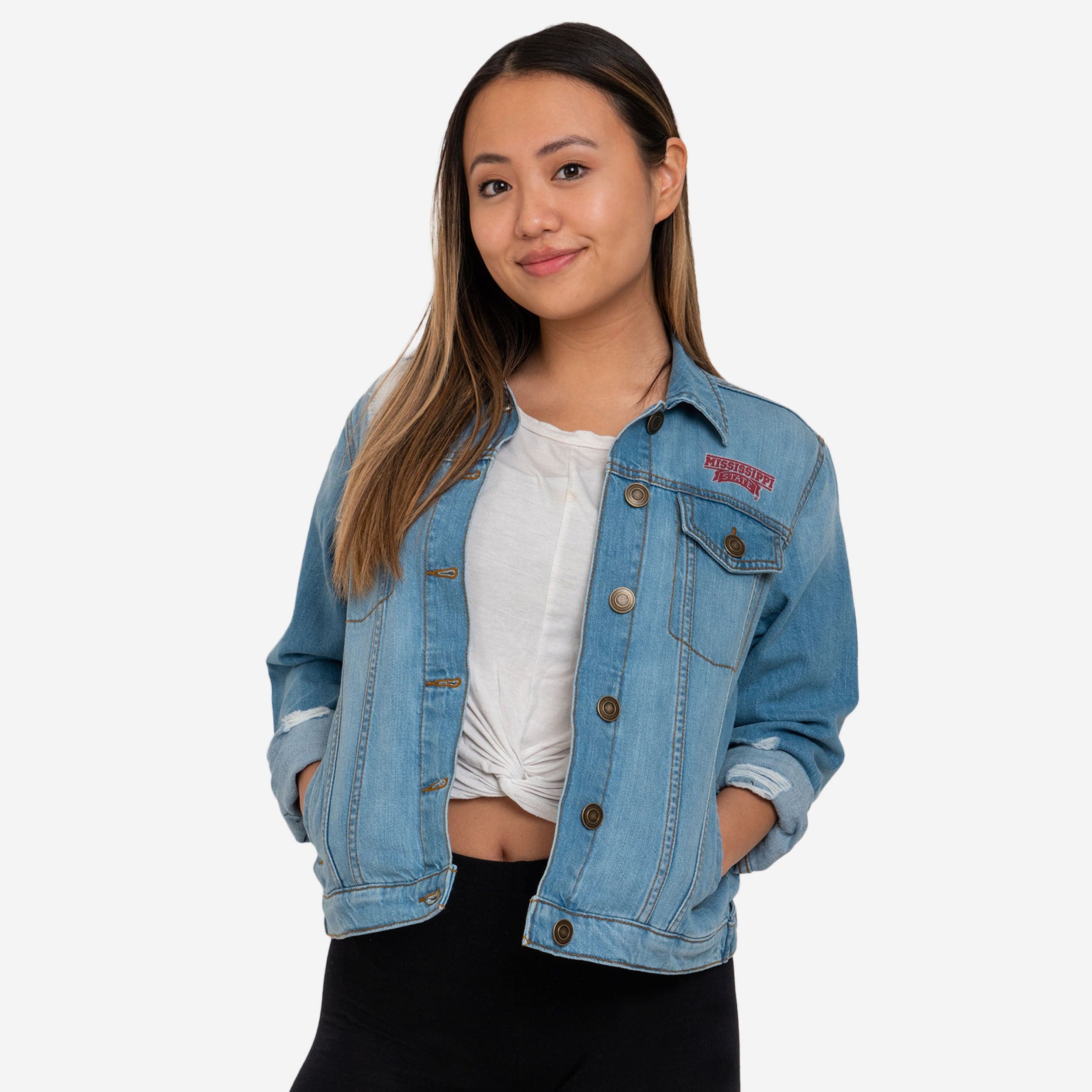 Mississippi State Bulldogs Womens Denim Days Jacket