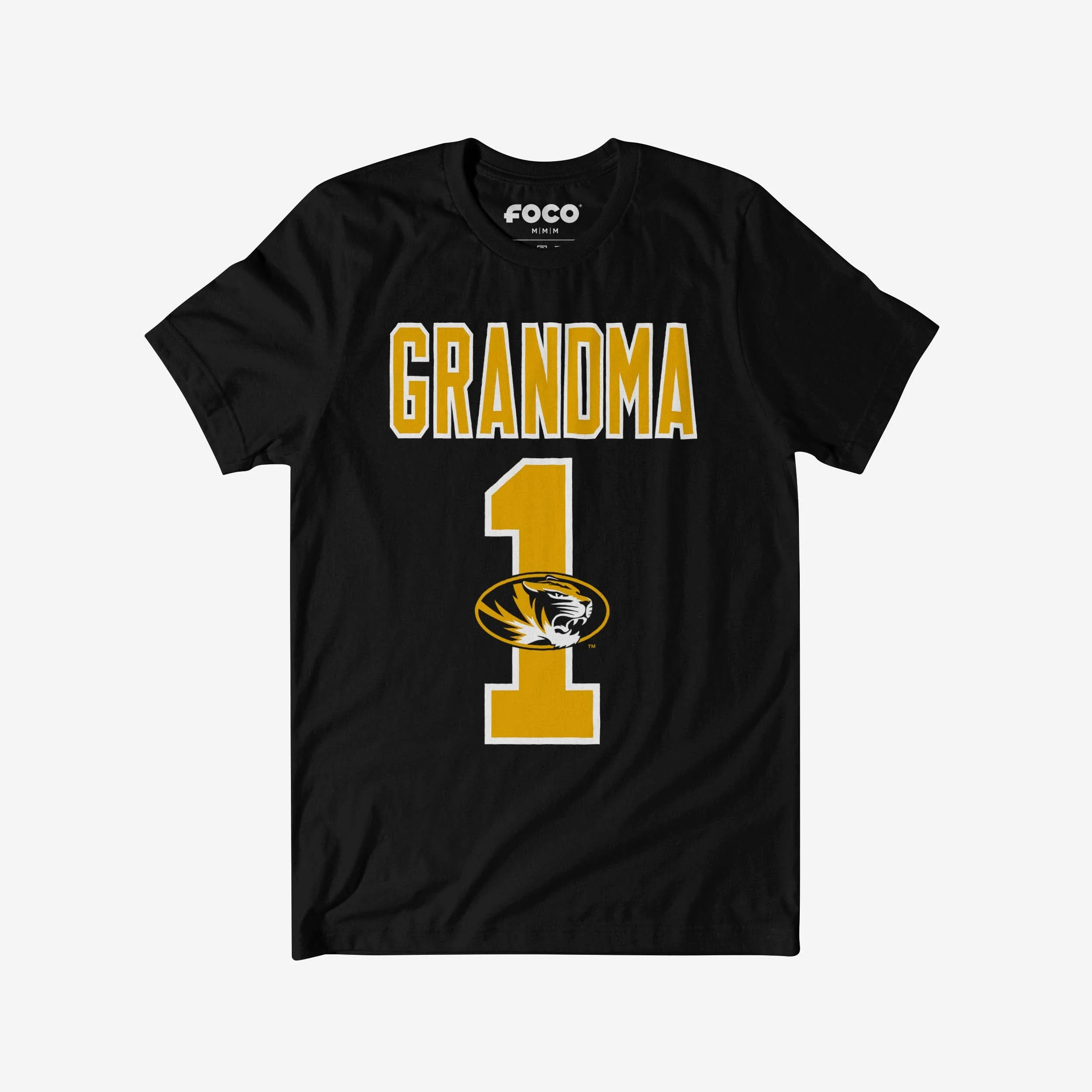 Missouri Tigers Number 1 Grandma T-Shirt
