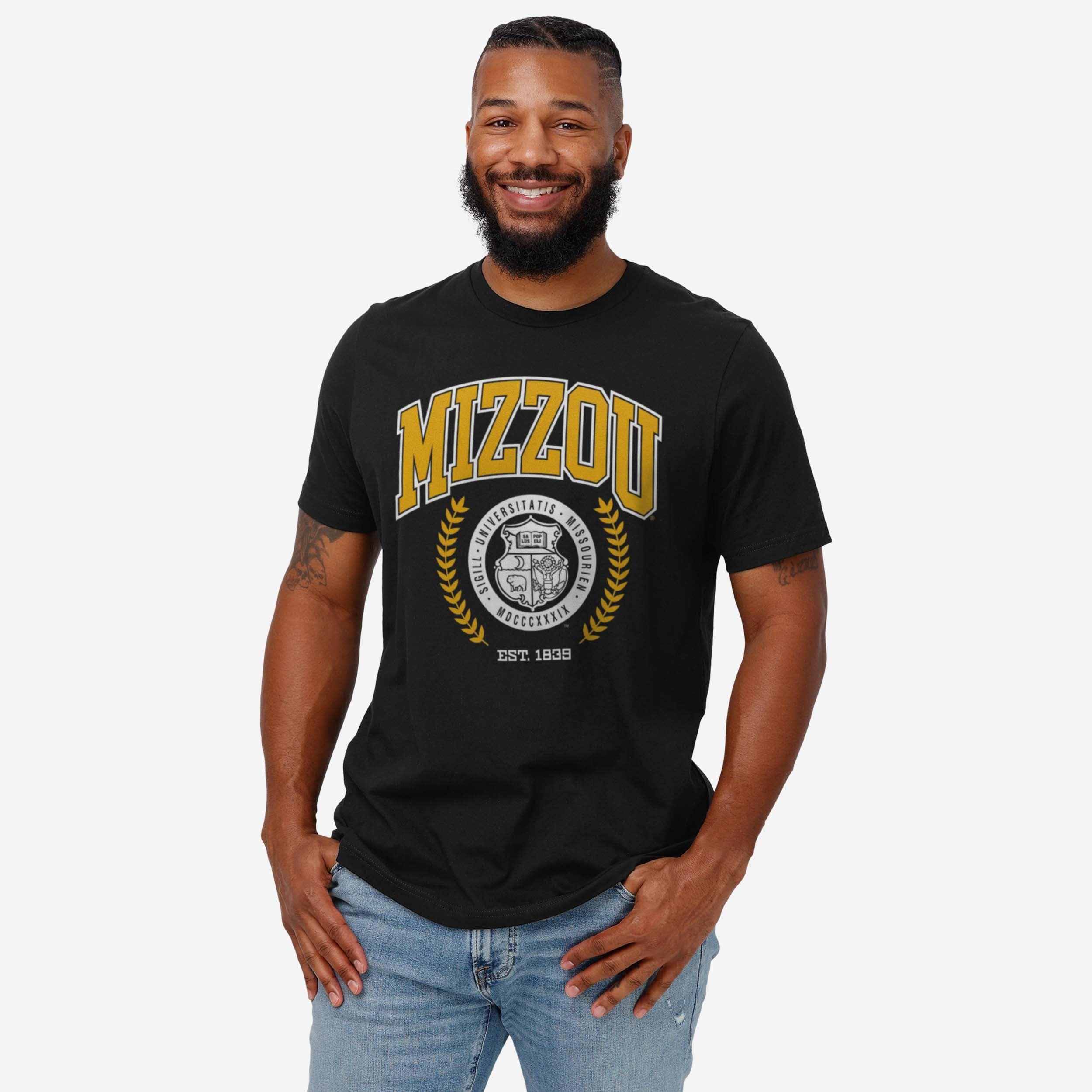 Missouri Tigers Team Crest T-Shirt - Image 6