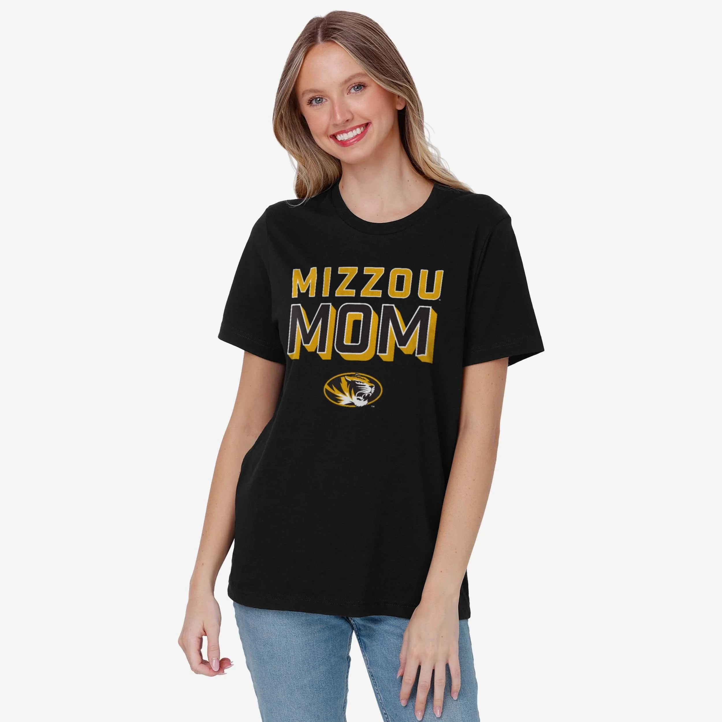 Missouri Tigers Team Mom T-Shirt - Image 2
