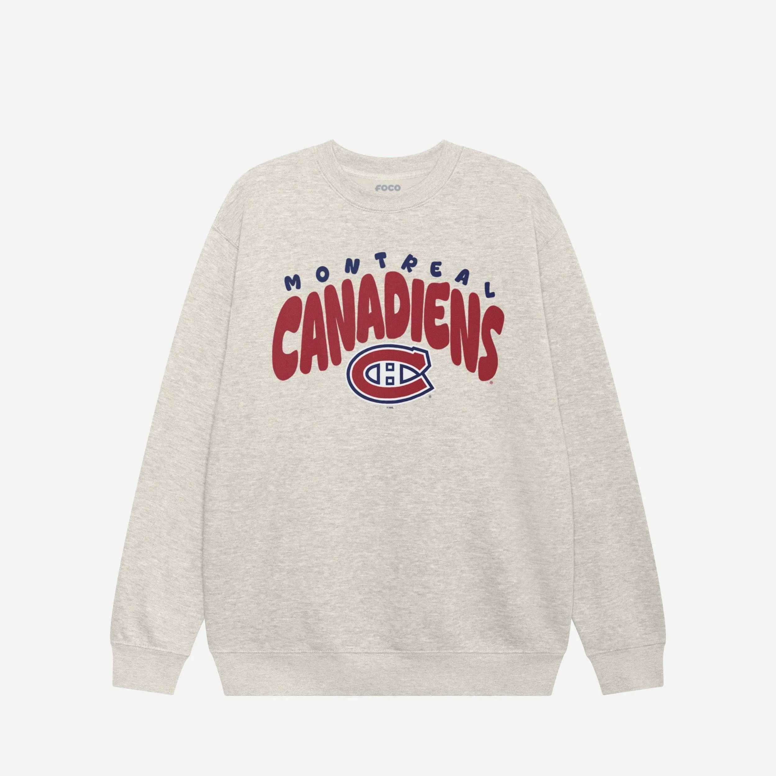 Montreal Canadiens Bubble Crew Neck Sweatshirt
