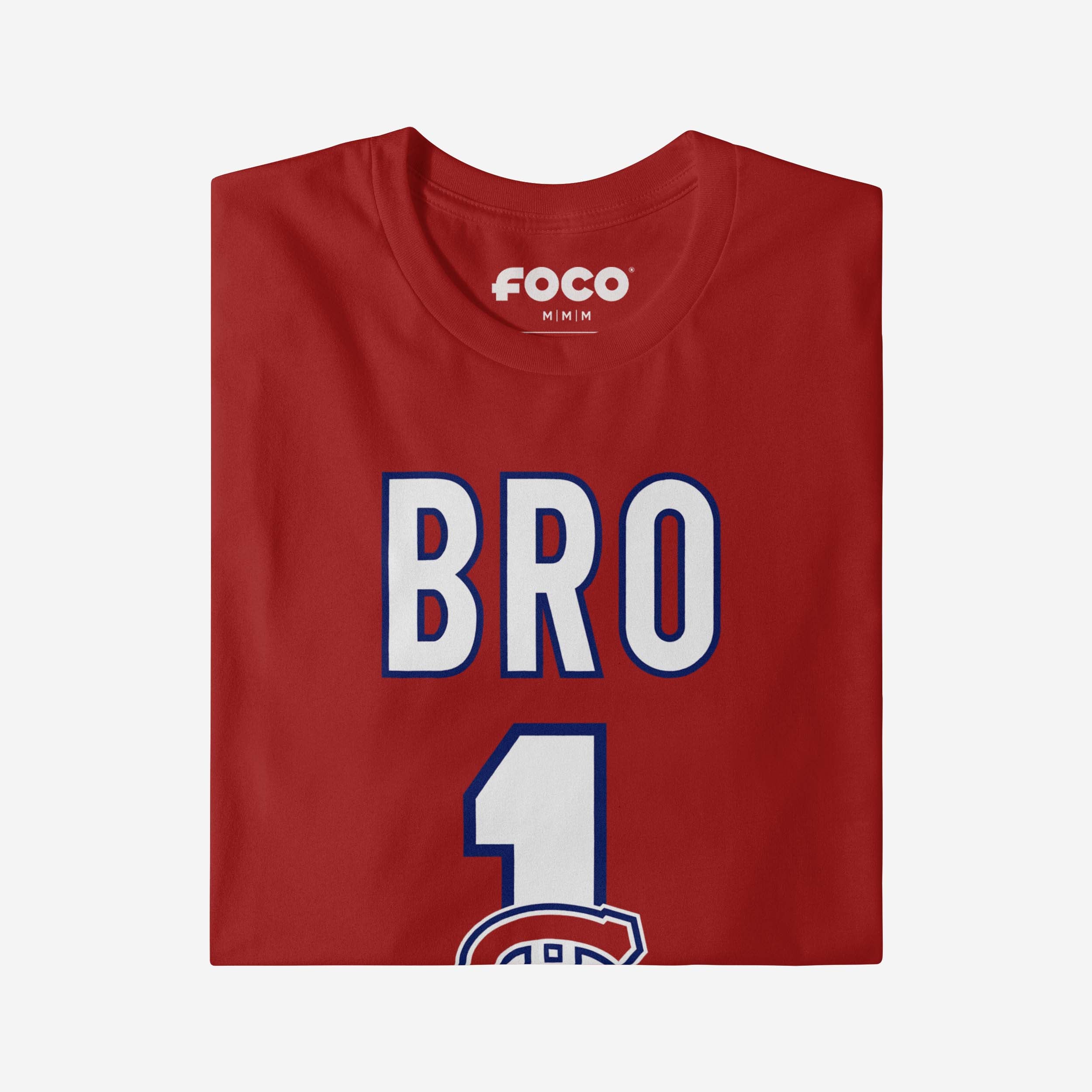 Montreal Canadiens Number 1 Bro T-Shirt - Image 3