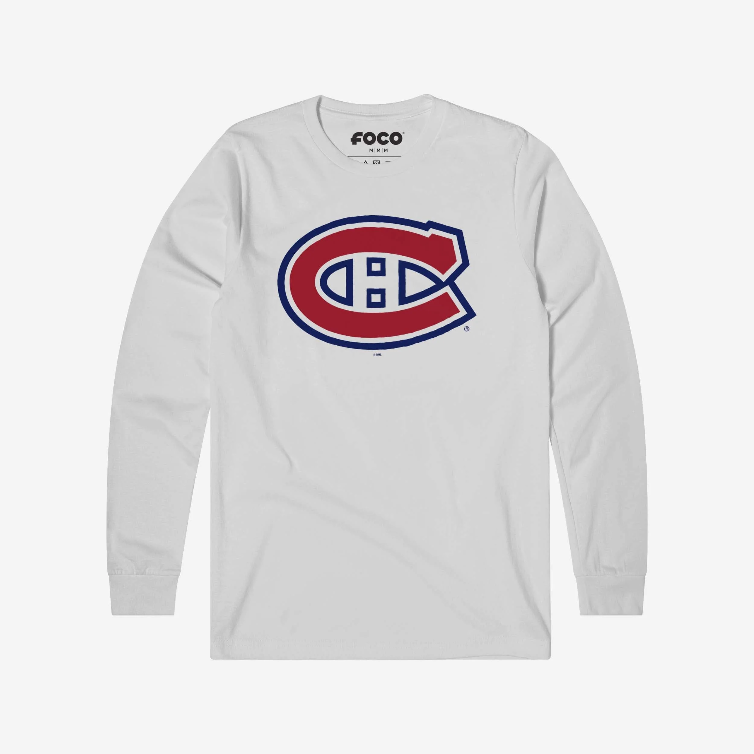 Montreal Canadiens Primary Logo Long Sleeve T-Shirt - Image 10