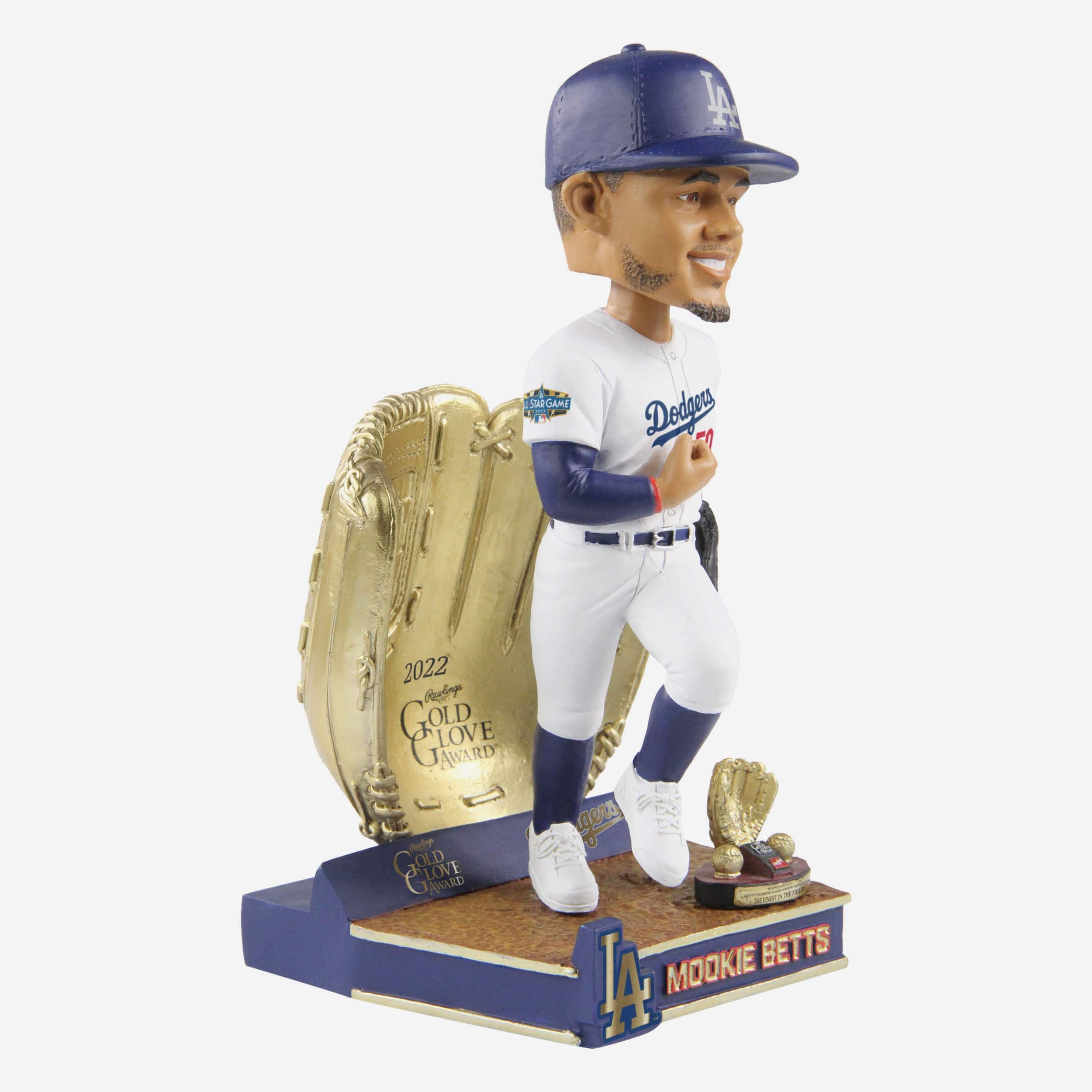 Mookie Betts Los Angeles Dodgers 2022 Gold Glove Bobblehead - Image 4