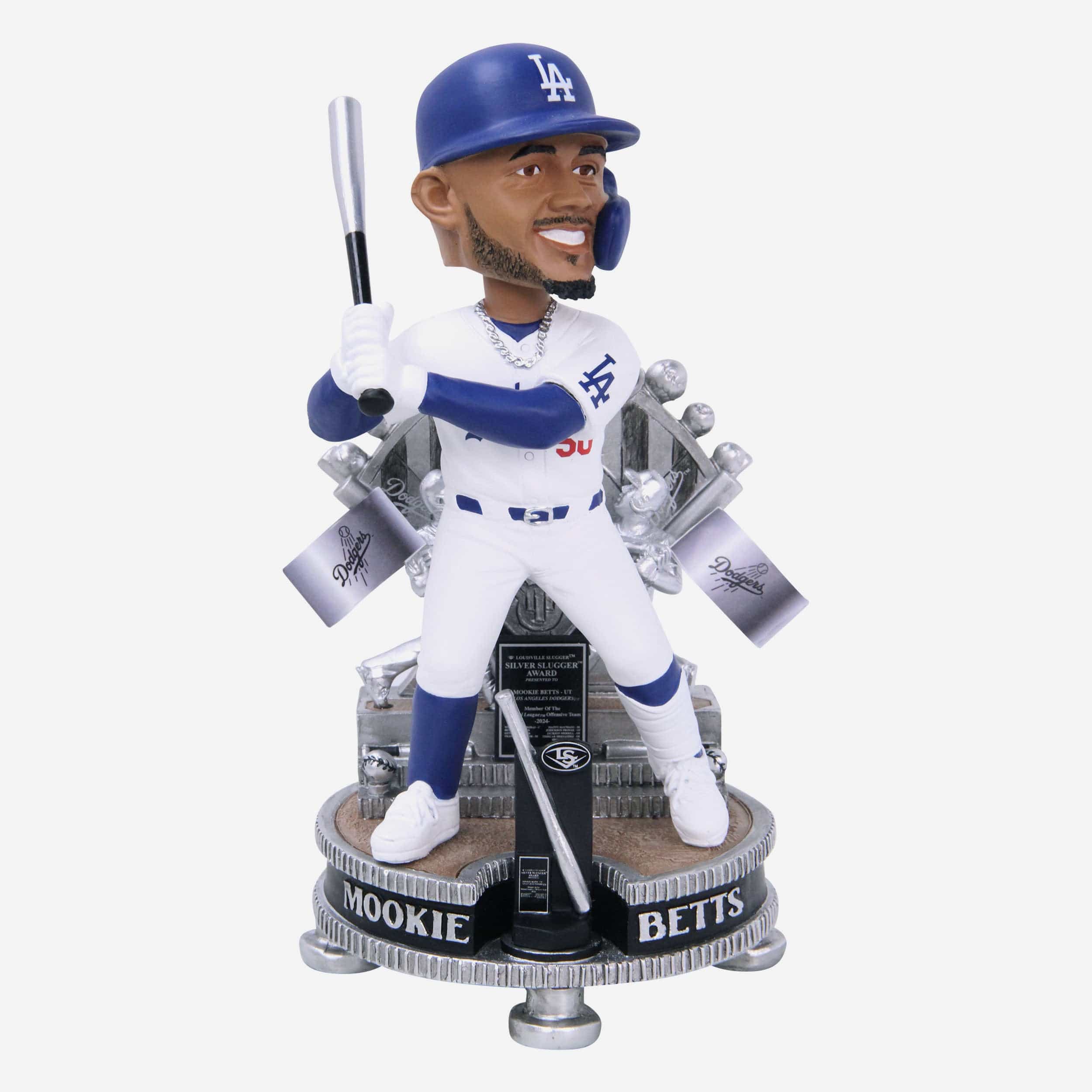 Mookie Betts Los Angeles Dodgers 2024 Silver Slugger Bobblehead
