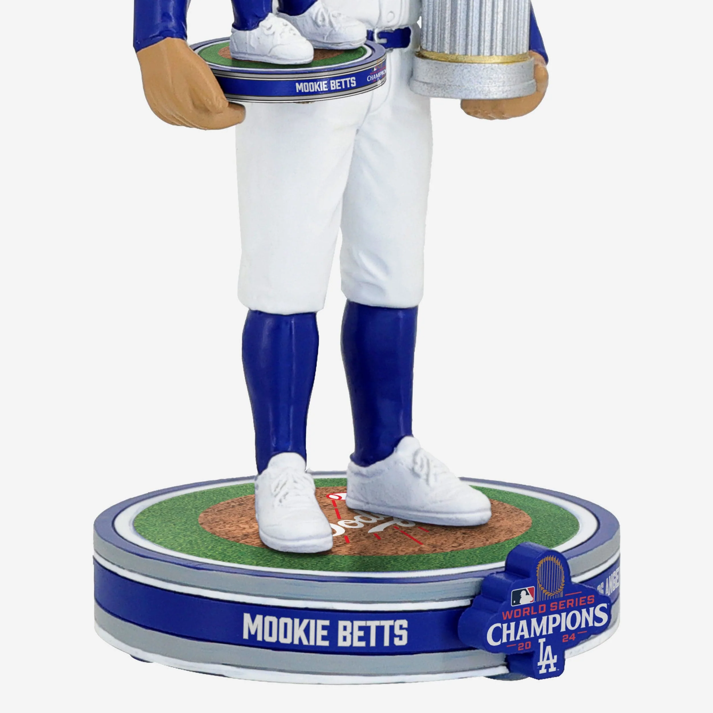 Mookie Betts Los Angeles Dodgers 2024 World Series Champions Bobble Dubblz Bobblehead - Image 3