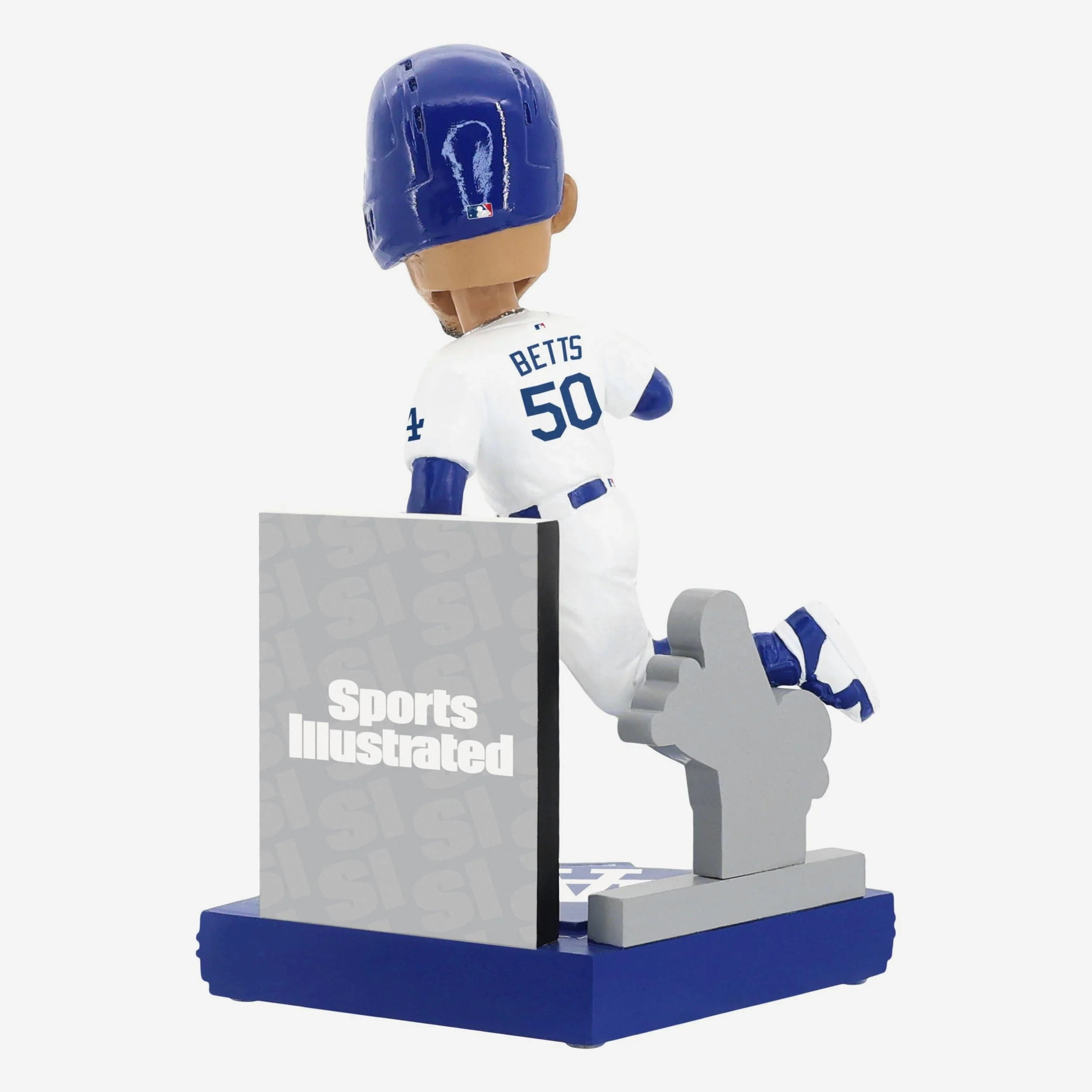 Mookie Betts Los Angeles Dodgers LA Kings 2020 World Series Commemorative Sports Illustrated Cover Bobblehead - Image 6