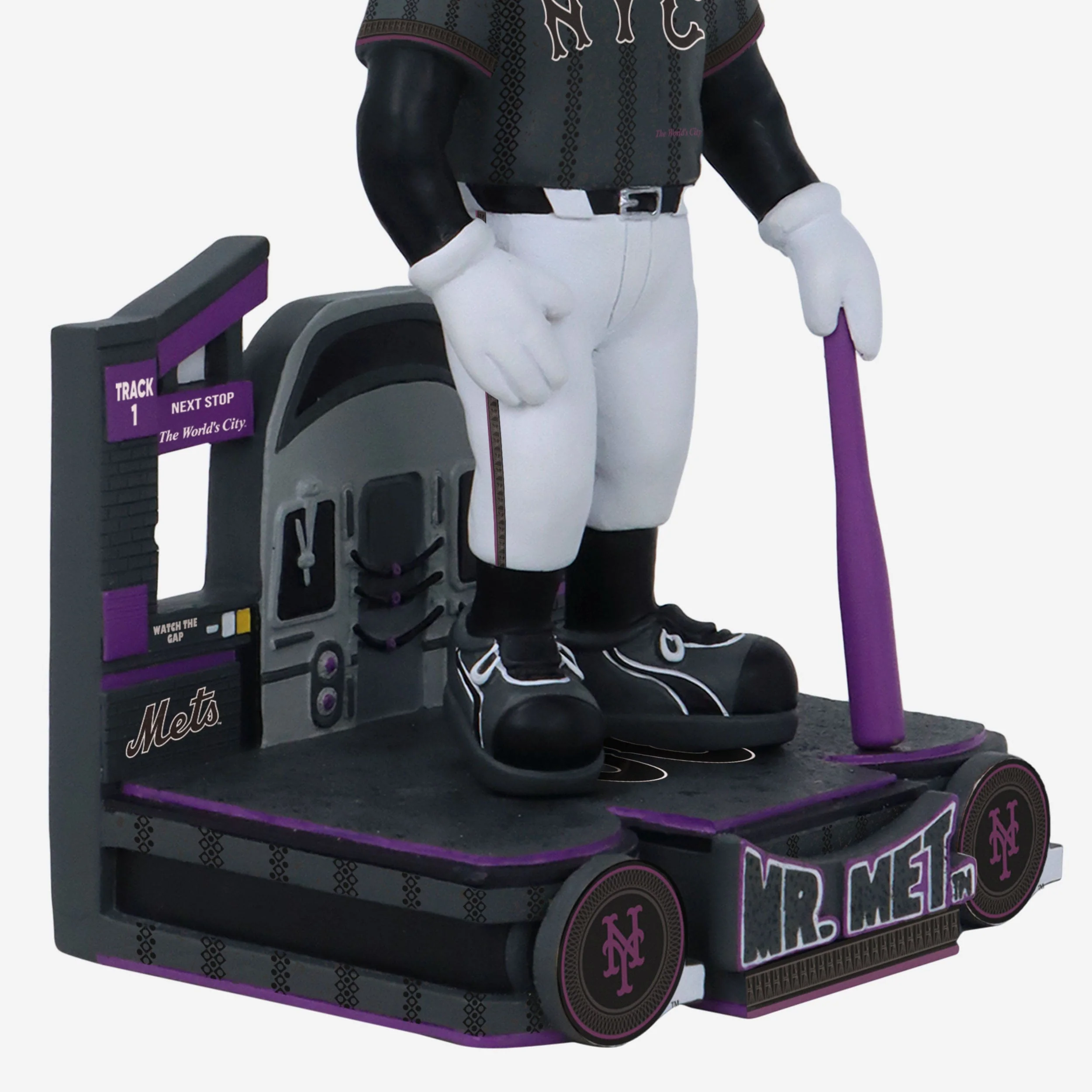 Mr Met New York Mets 2024 City Connect Mascot Bobblehead - Image 3