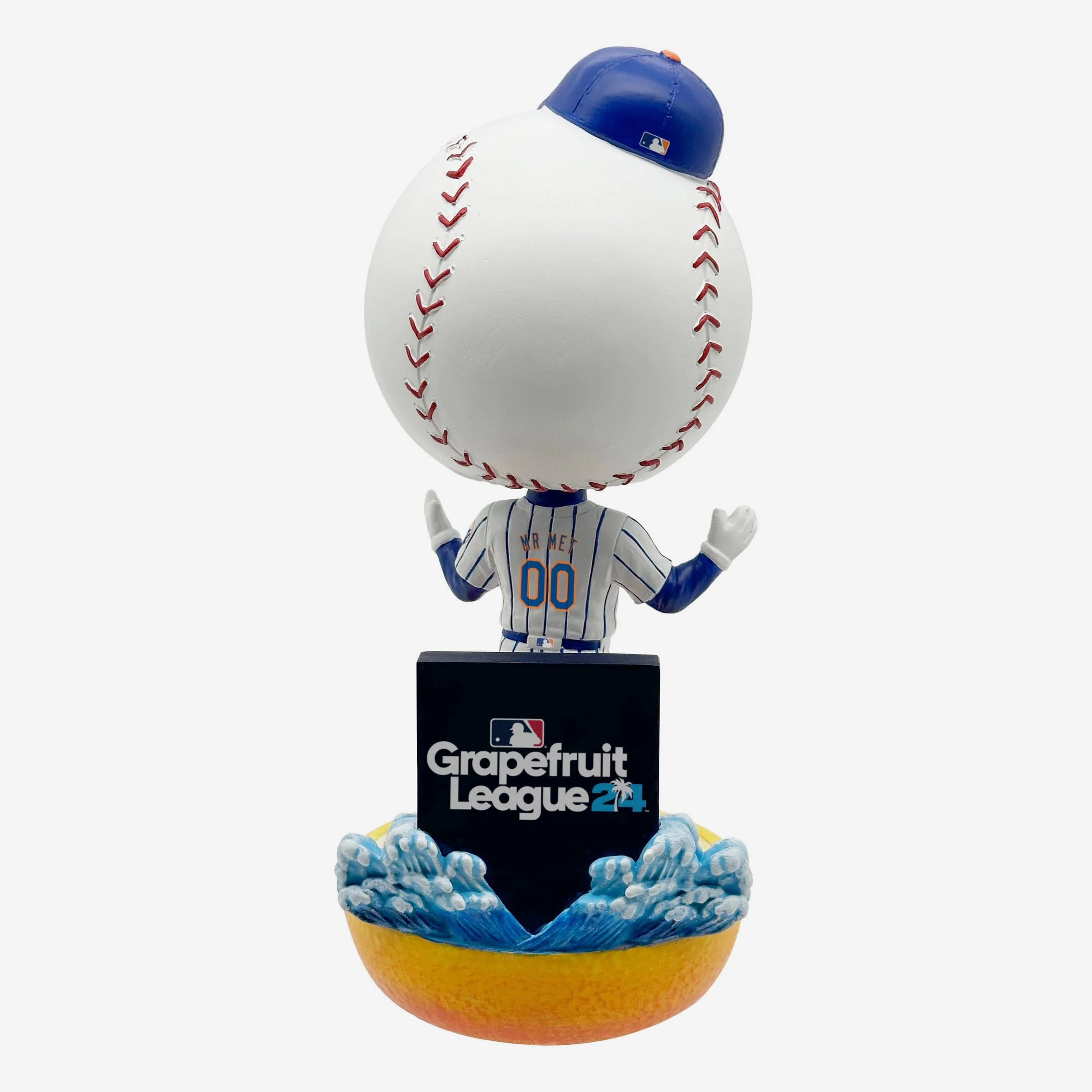 Mr Met New York Mets 2024 Spring Training Grapefruit League Mascot Bighead Bobblehead - Image 5