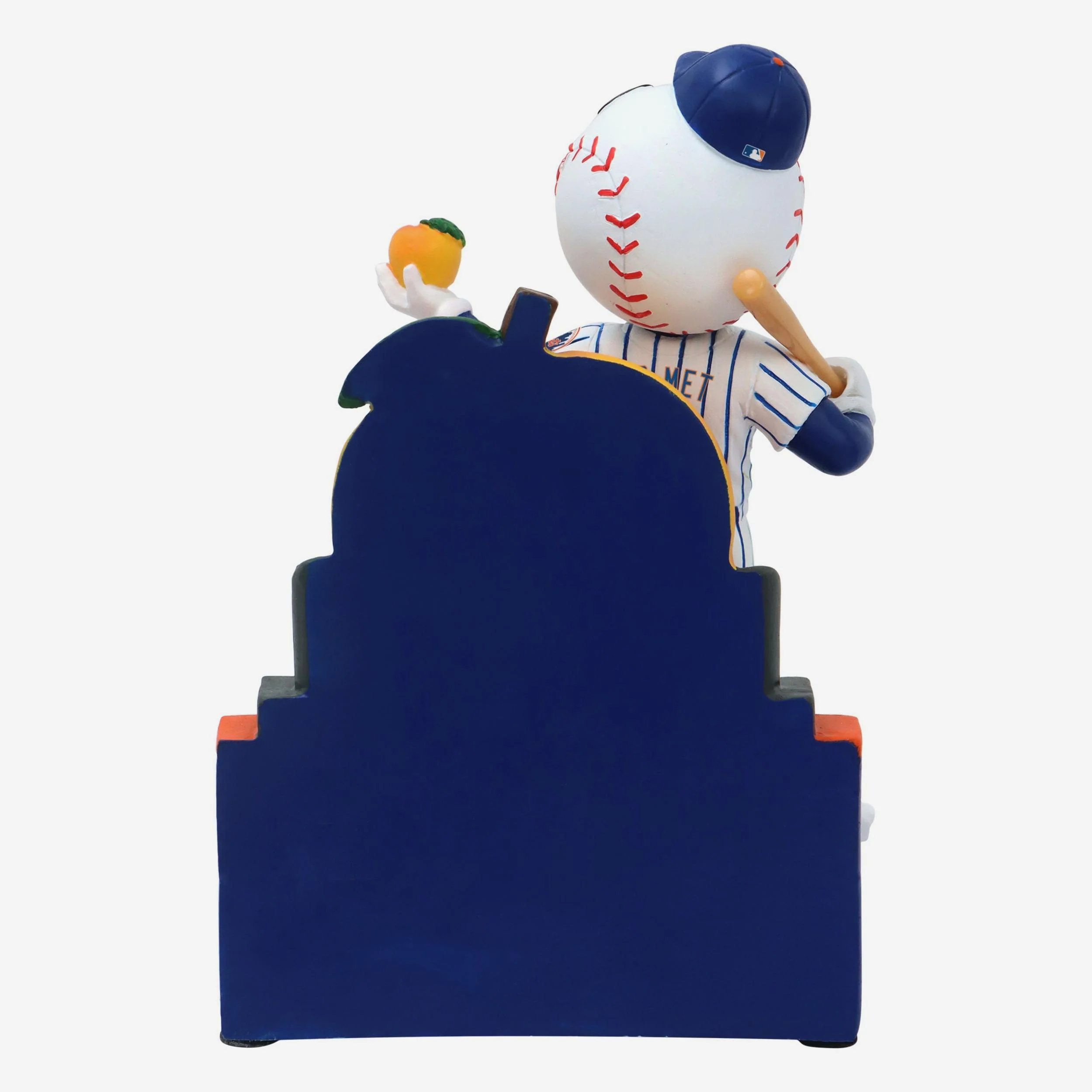 Mr Met New York Mets 2025 MLB All-Star Peach Mascot Mini Bobblehead Scene - Image 5