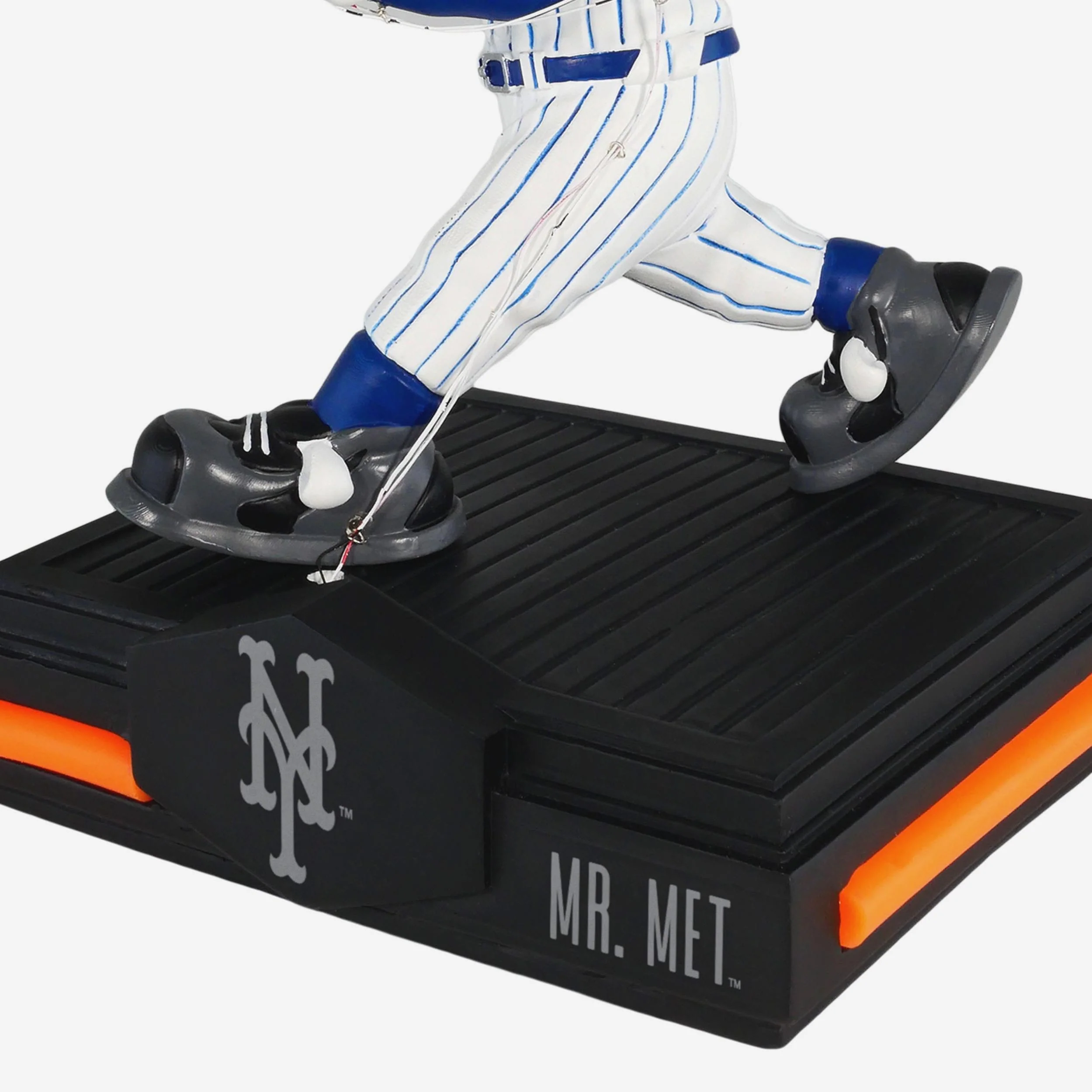 Mr Met New York Mets Light Up Bat Mascot Bobblehead - Image 4