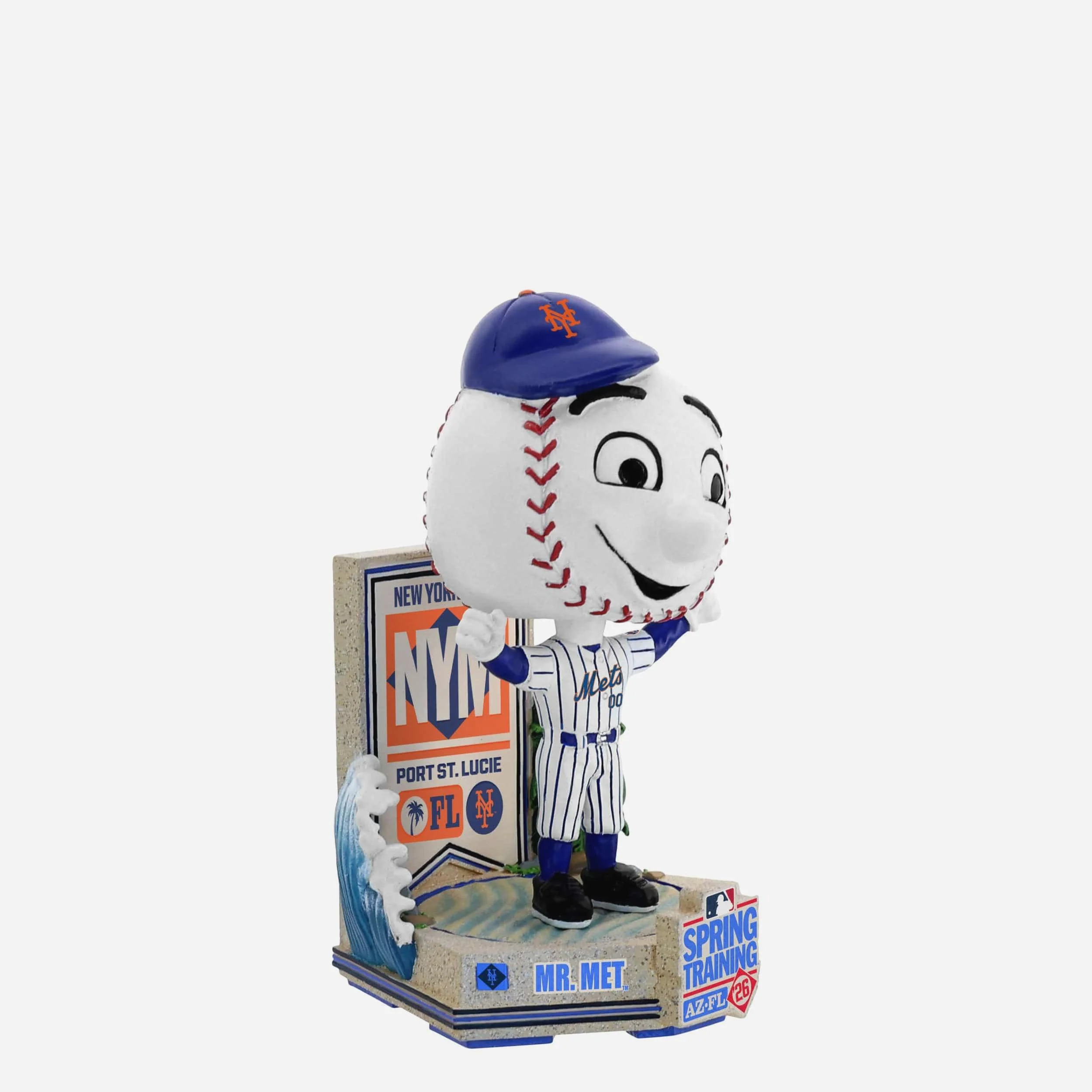 Mr Met New York Mets 2026 Spring Training Grapefruit League Mascot Mini Bighead Bobblehead - Image 4