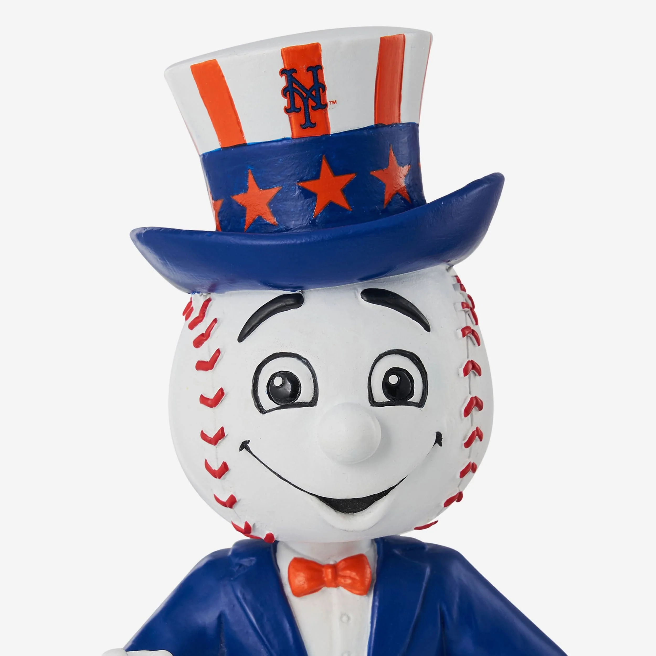 Mr Met New York Mets Americana Mascot Bobblehead - Image 2