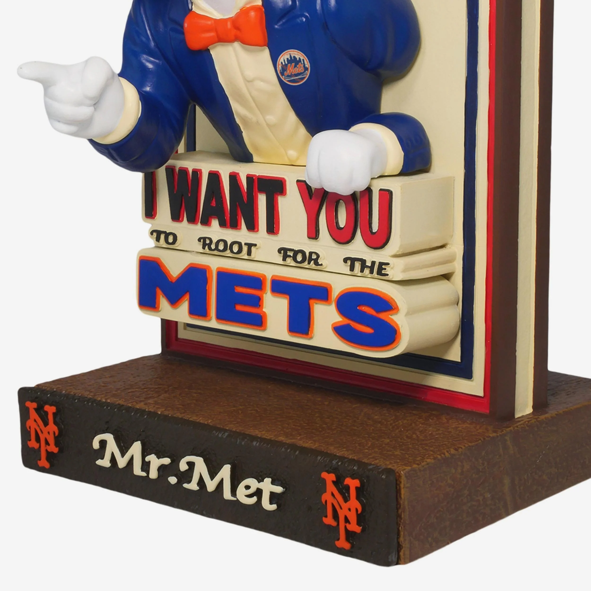 Mr Met New York Mets America's 250th Anniversary Uncle Sam Mascot Bobblehead - Image 3