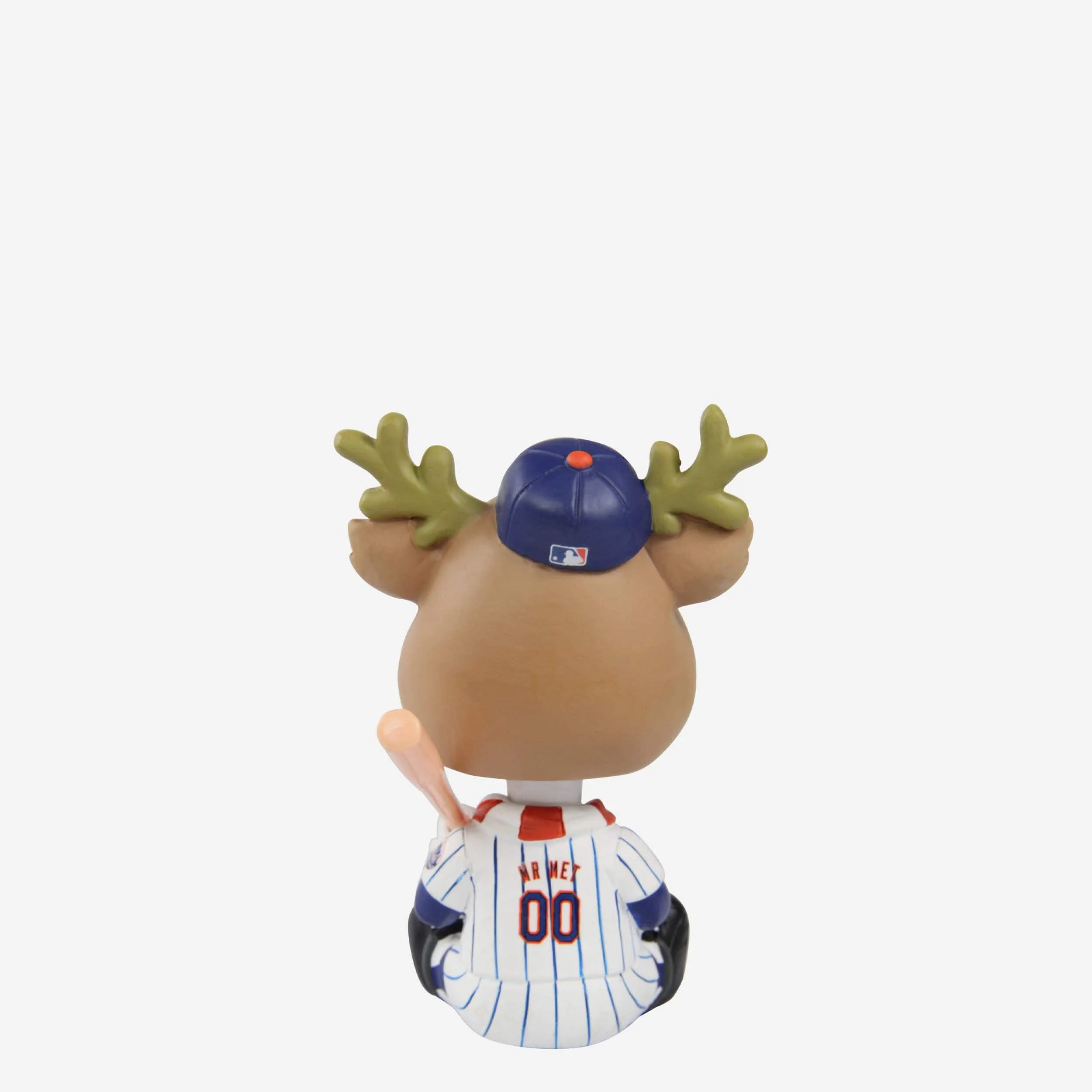Mr Met New York Mets Christmas Mascot Bobble Bro Mini Bobblehead - Image 2