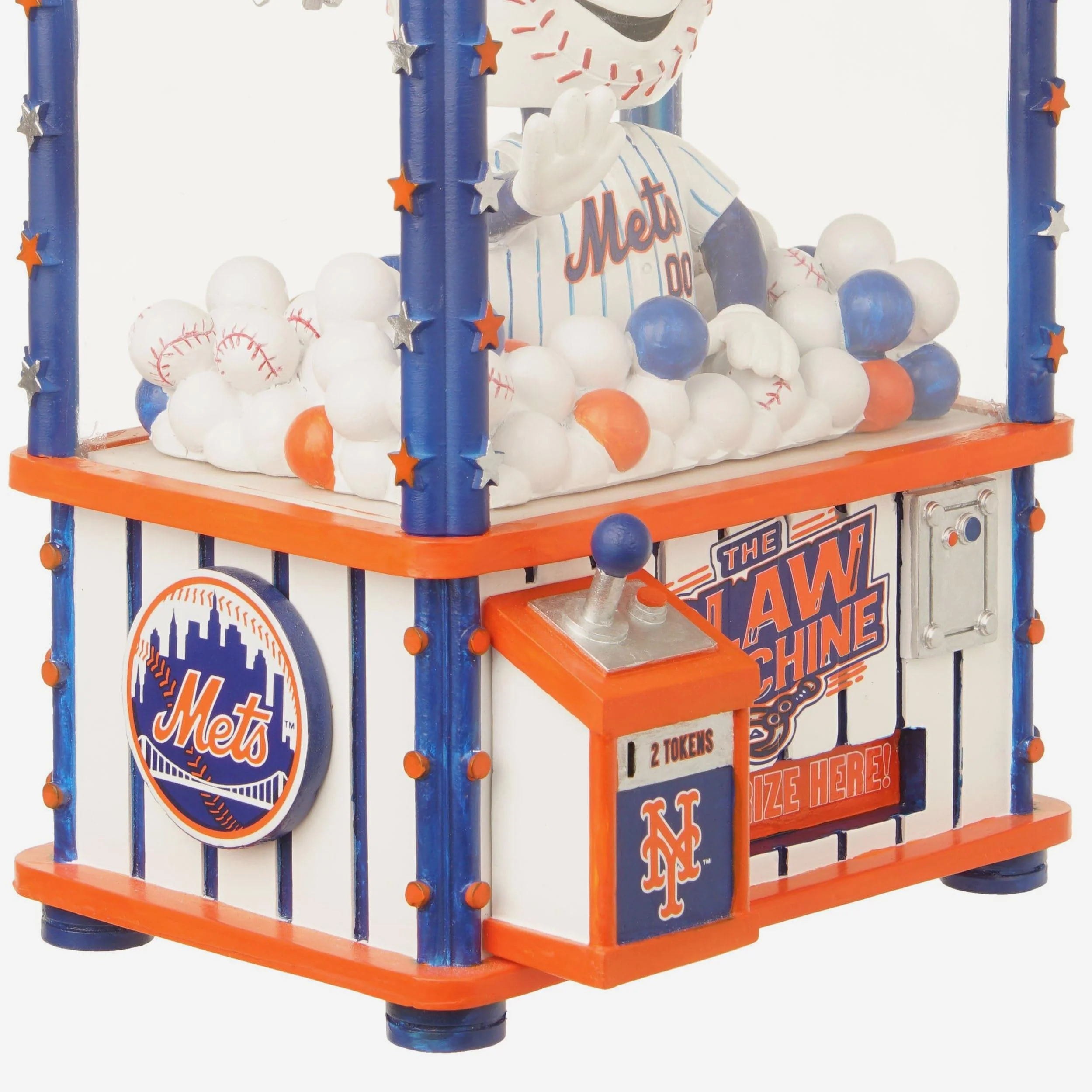 Mr Met New York Mets Claw Machine Mascot Bobblehead - Image 3