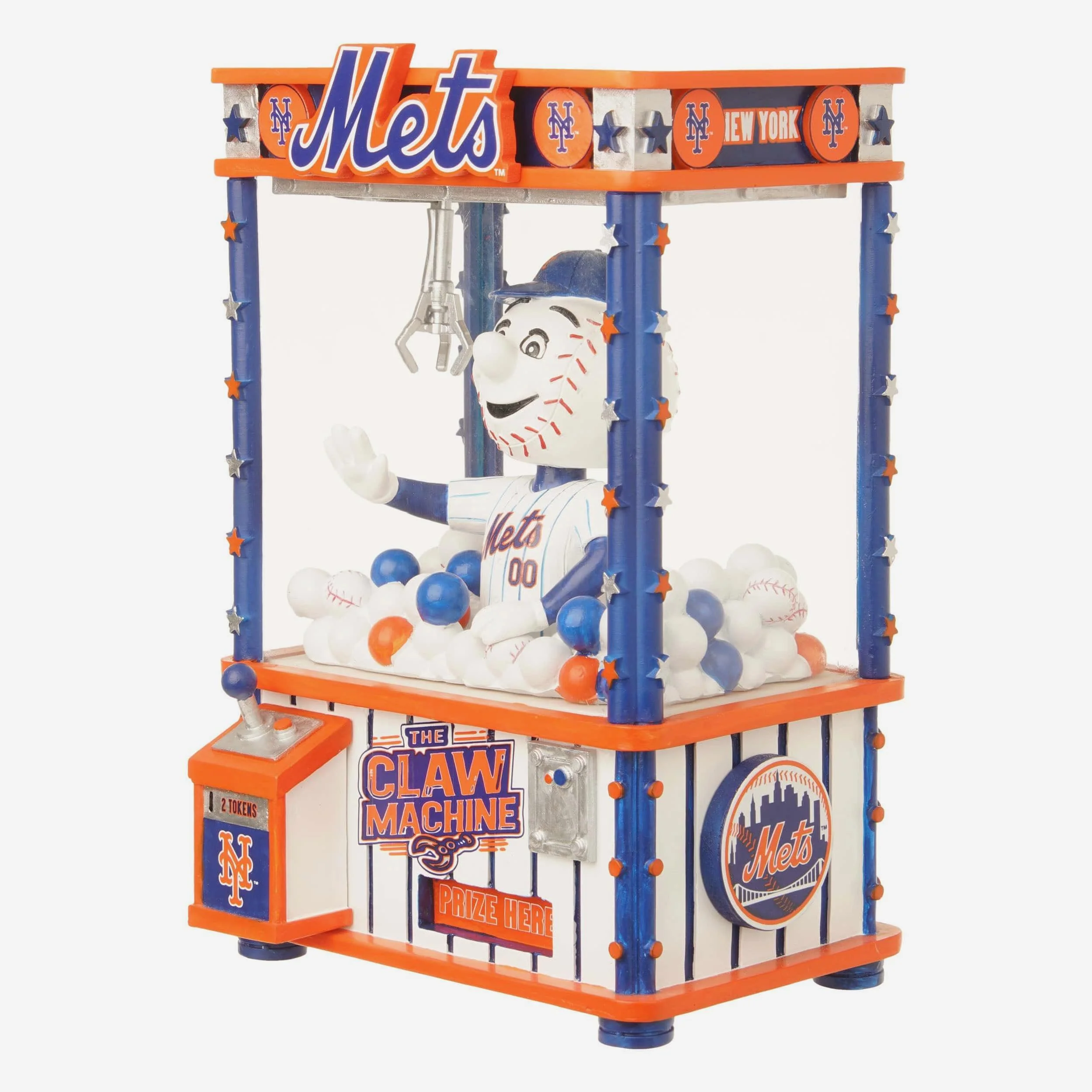 Mr Met New York Mets Claw Machine Mascot Bobblehead - Image 4