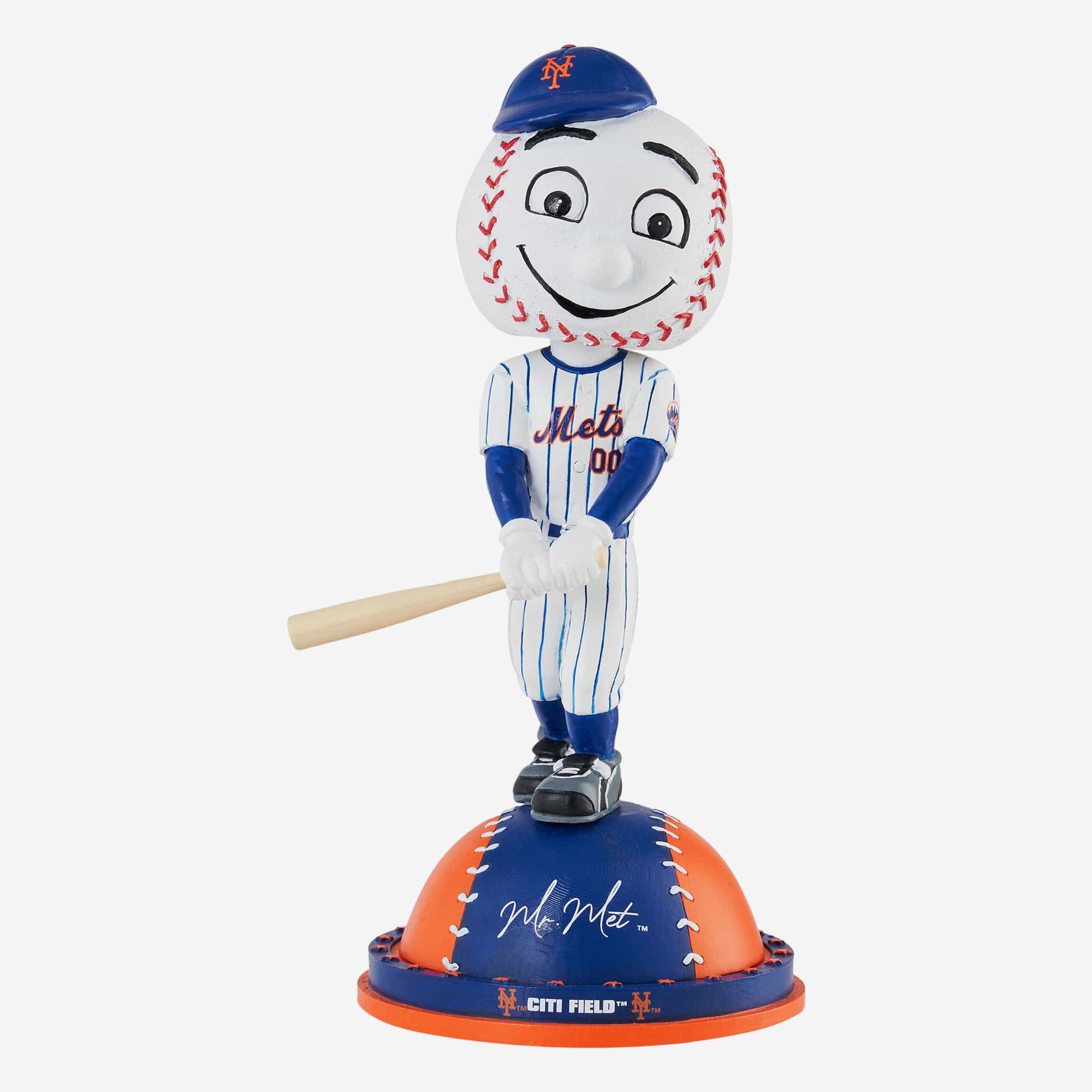 Mr Met New York Mets Magnetic Stadium Base Mascot Bobblehead
