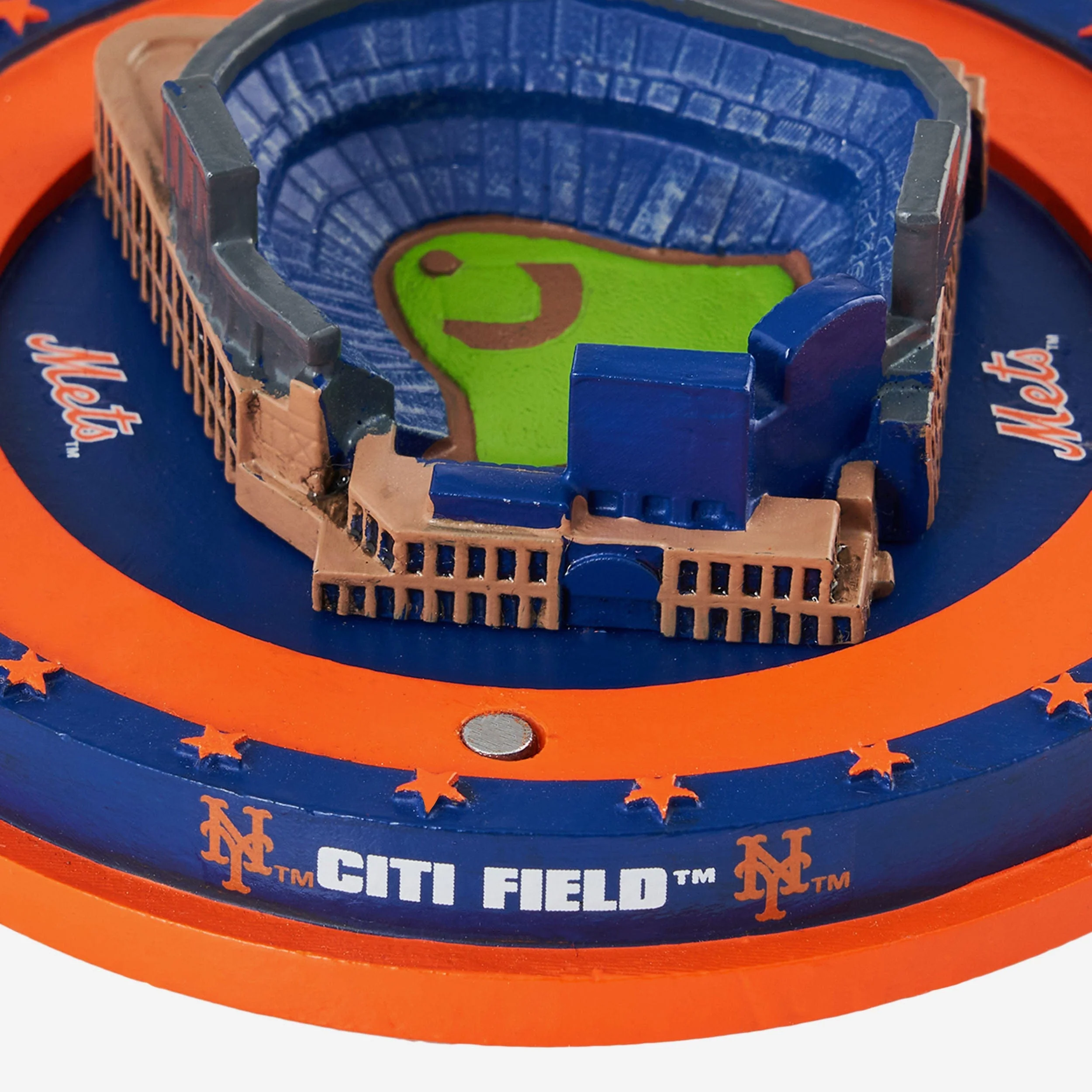 Mr Met New York Mets Magnetic Stadium Base Mascot Bobblehead - Image 4