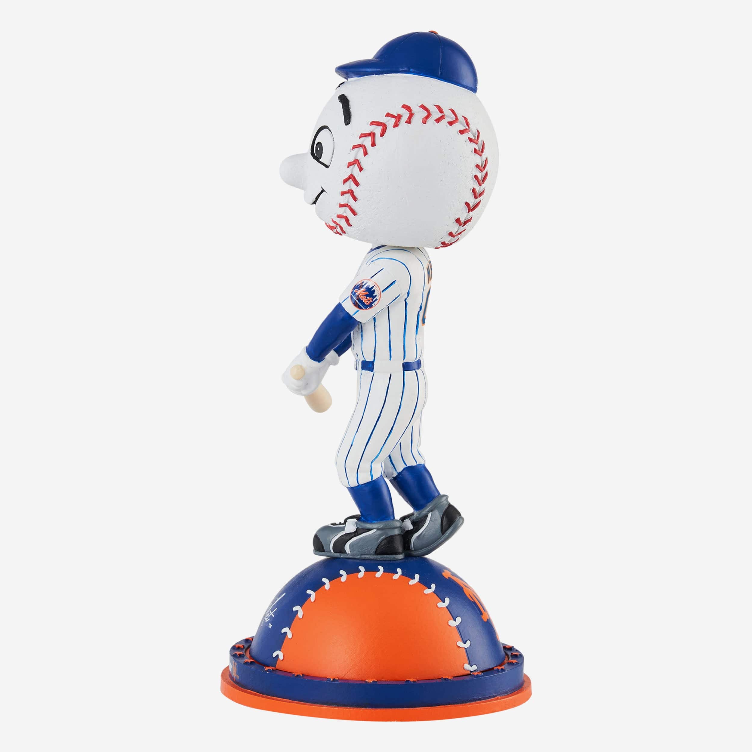Mr Met New York Mets Magnetic Stadium Base Mascot Bobblehead - Image 5
