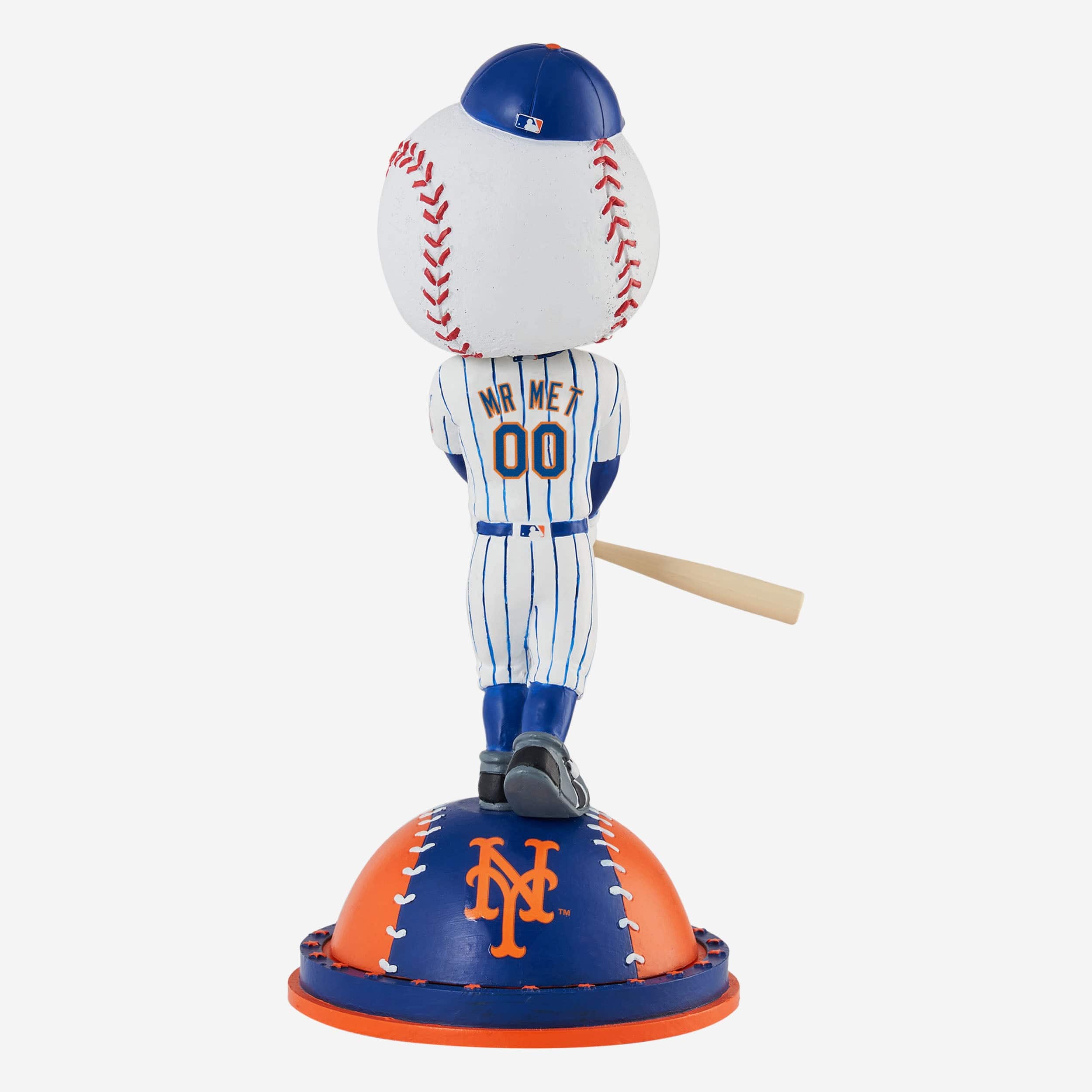 Mr Met New York Mets Magnetic Stadium Base Mascot Bobblehead - Image 6