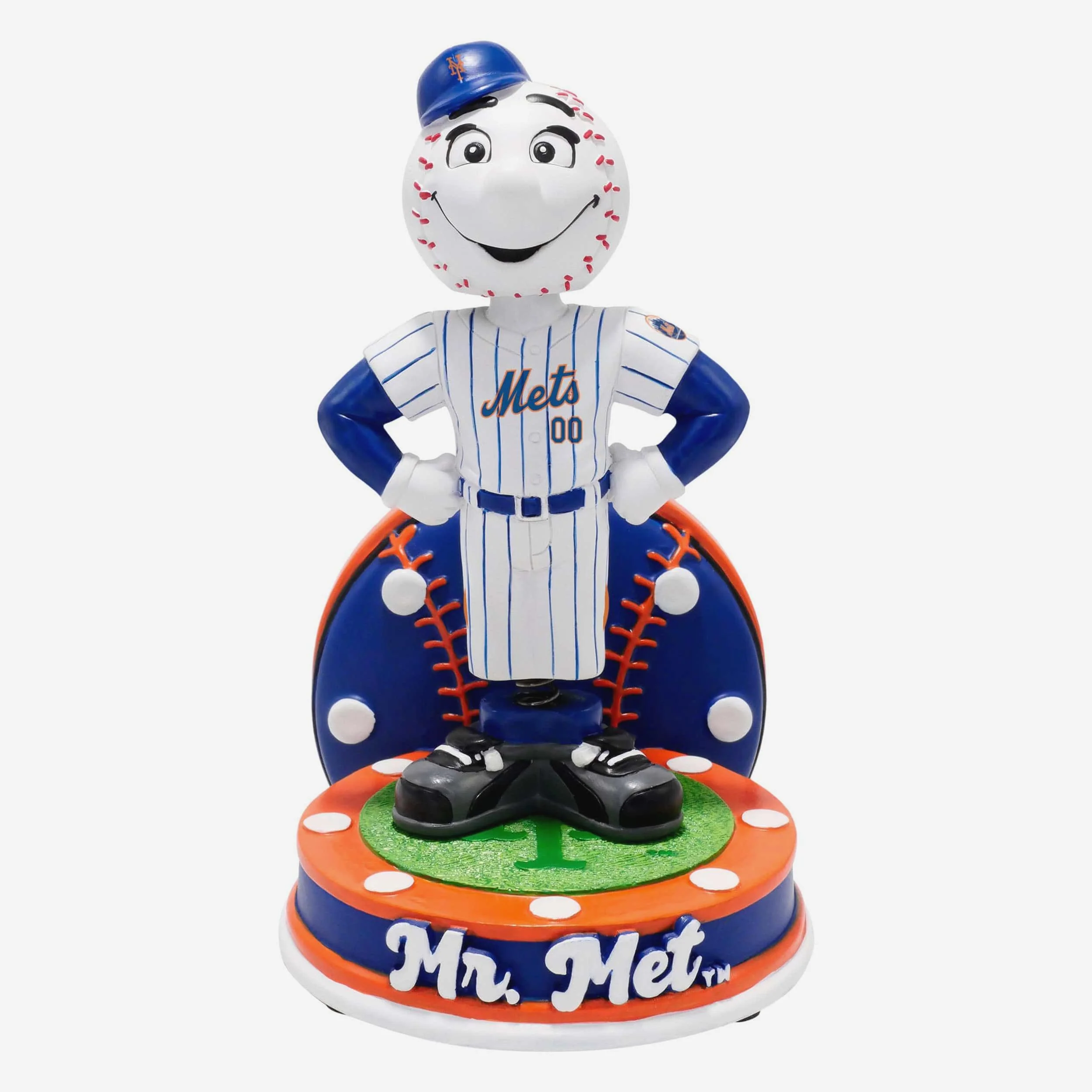 Mr Met New York Mets Mascot Body Bobblehead
