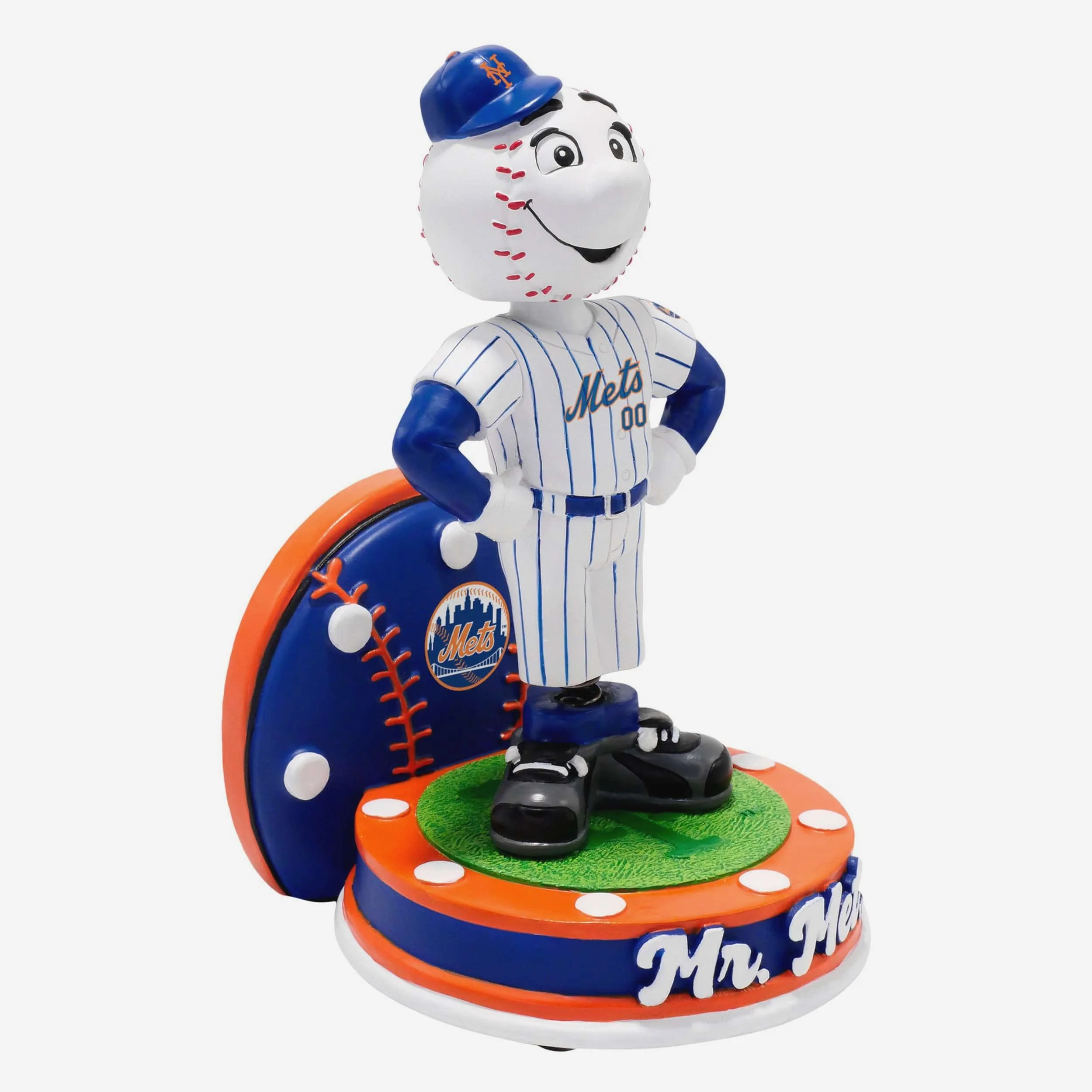 Mr Met New York Mets Mascot Body Bobblehead - Image 4
