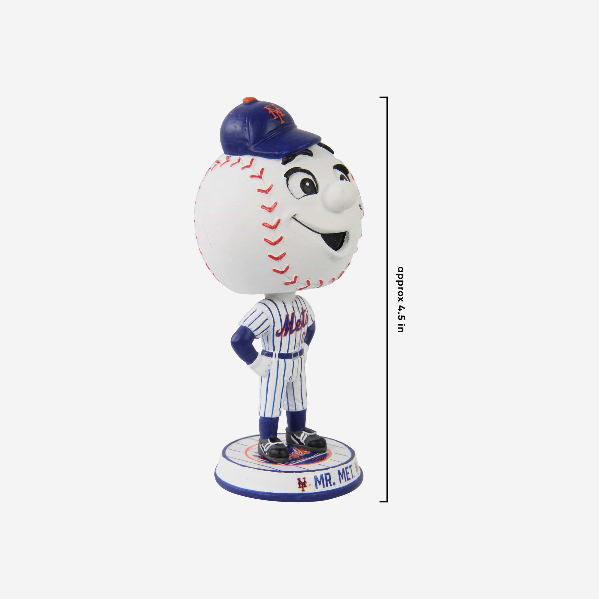 Mr Met New York Mets Mascot Mini Bighead Bobblehead - Image 4