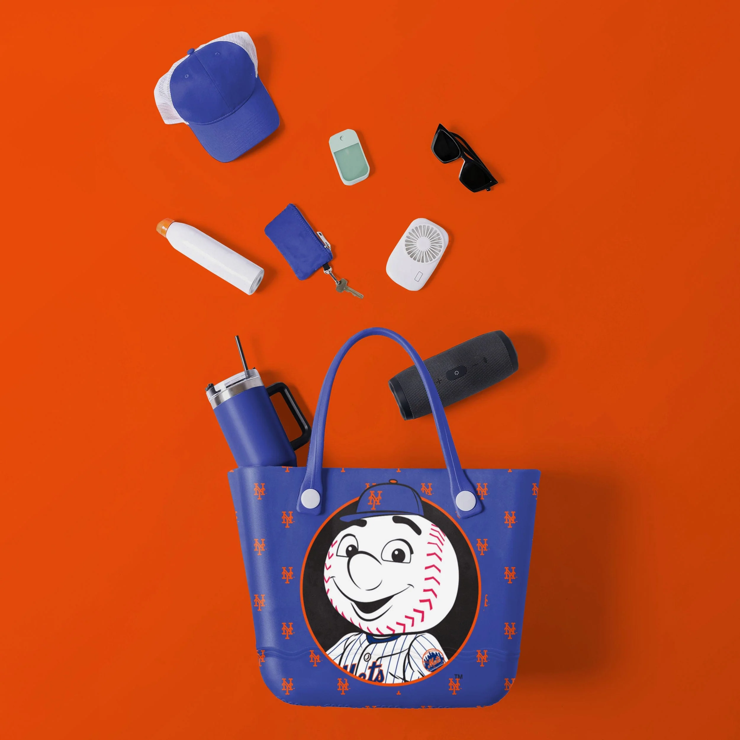 Mr Met New York Mets Mascot Tailgate Tote Bag - Image 2