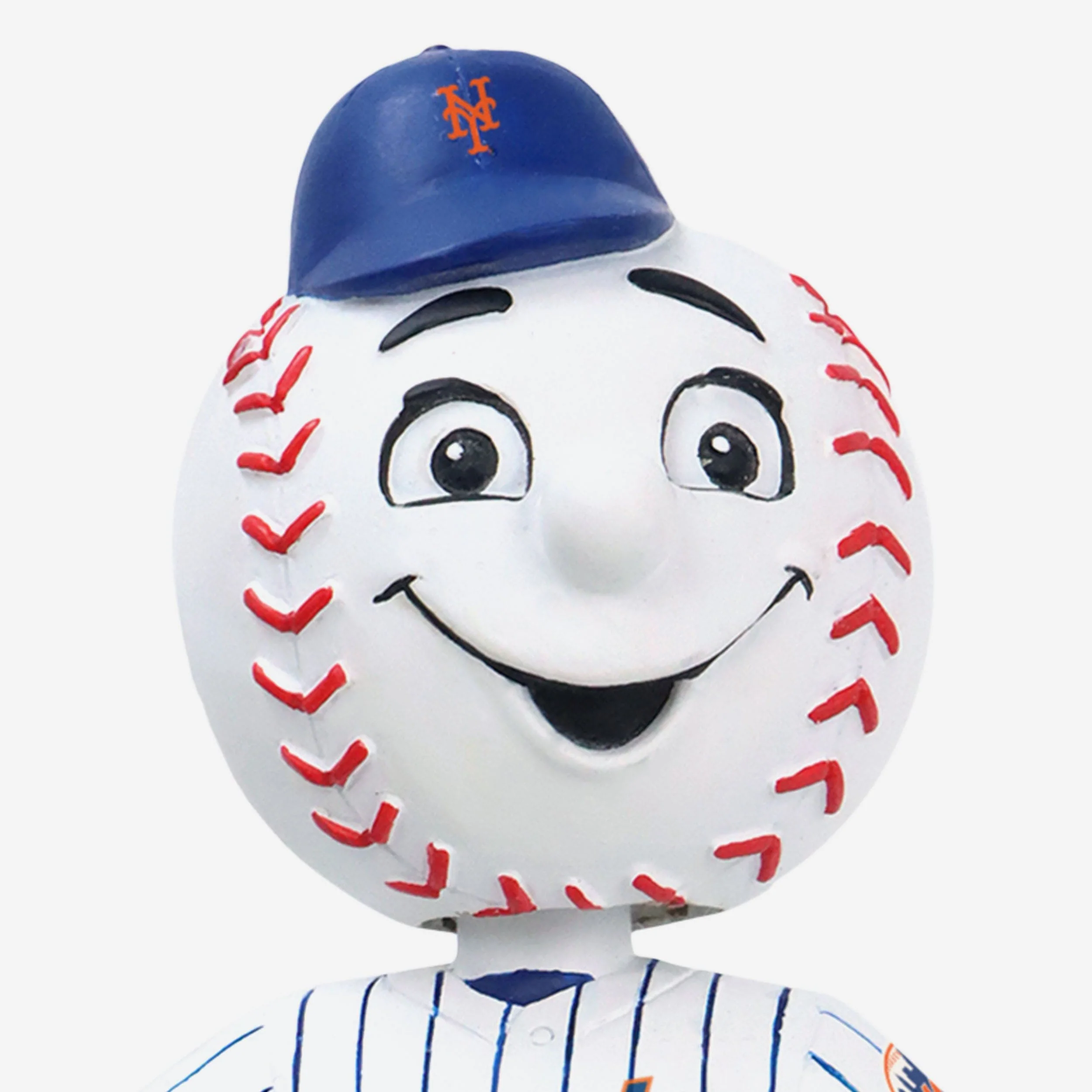 Mr Met New York Mets Patch Collection Mascot Bobblehead - Image 2